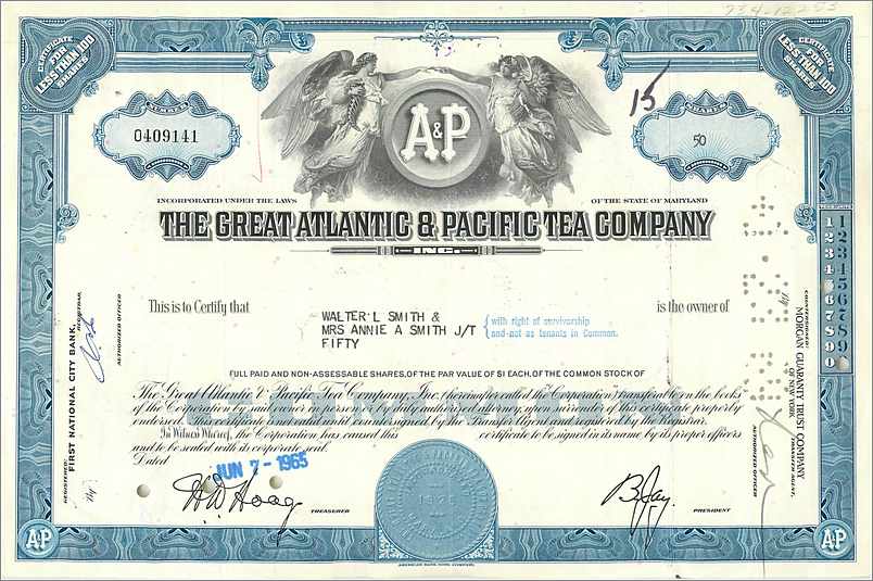 Coupon Share Action The Great Atlantic & Pacific Tea Company Ange Angel Femme