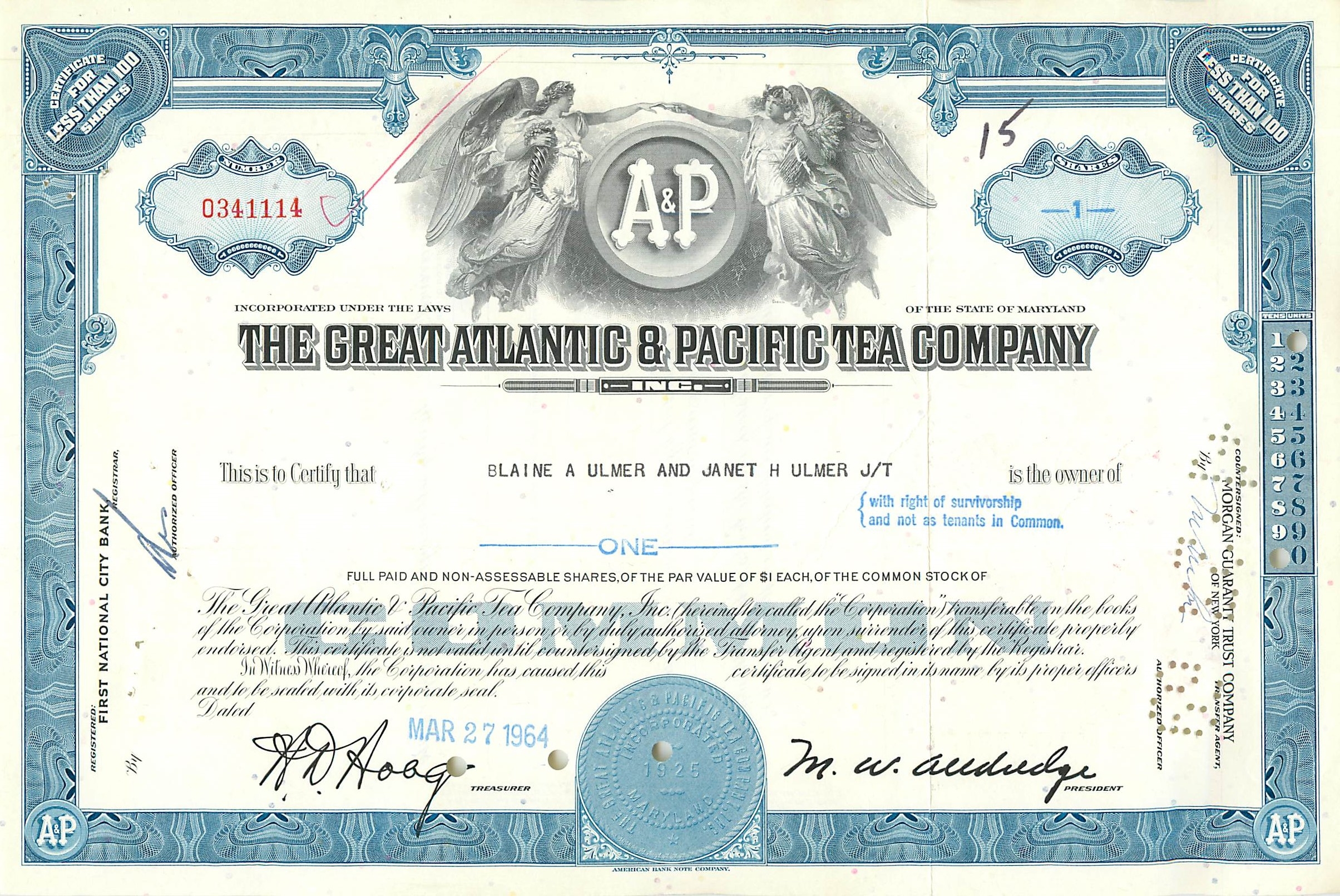 Coupon Share Action The Great Atlantic & Pacific Tea Company Ange Angel Femme