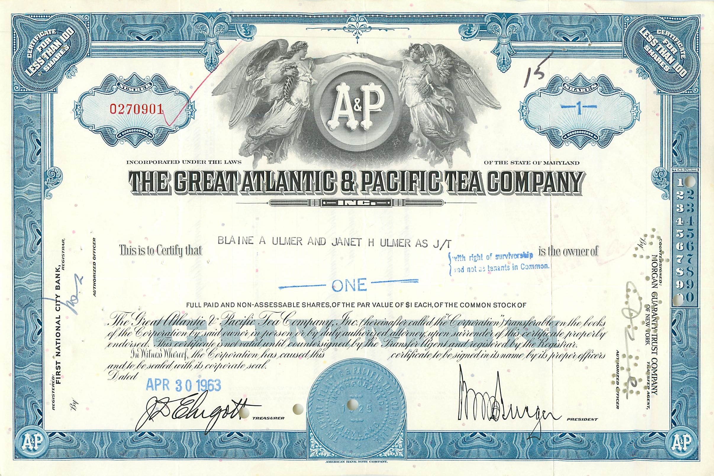 Coupon Share Action The Great Atlantic & Pacific Tea Company Ange Angel Femme
