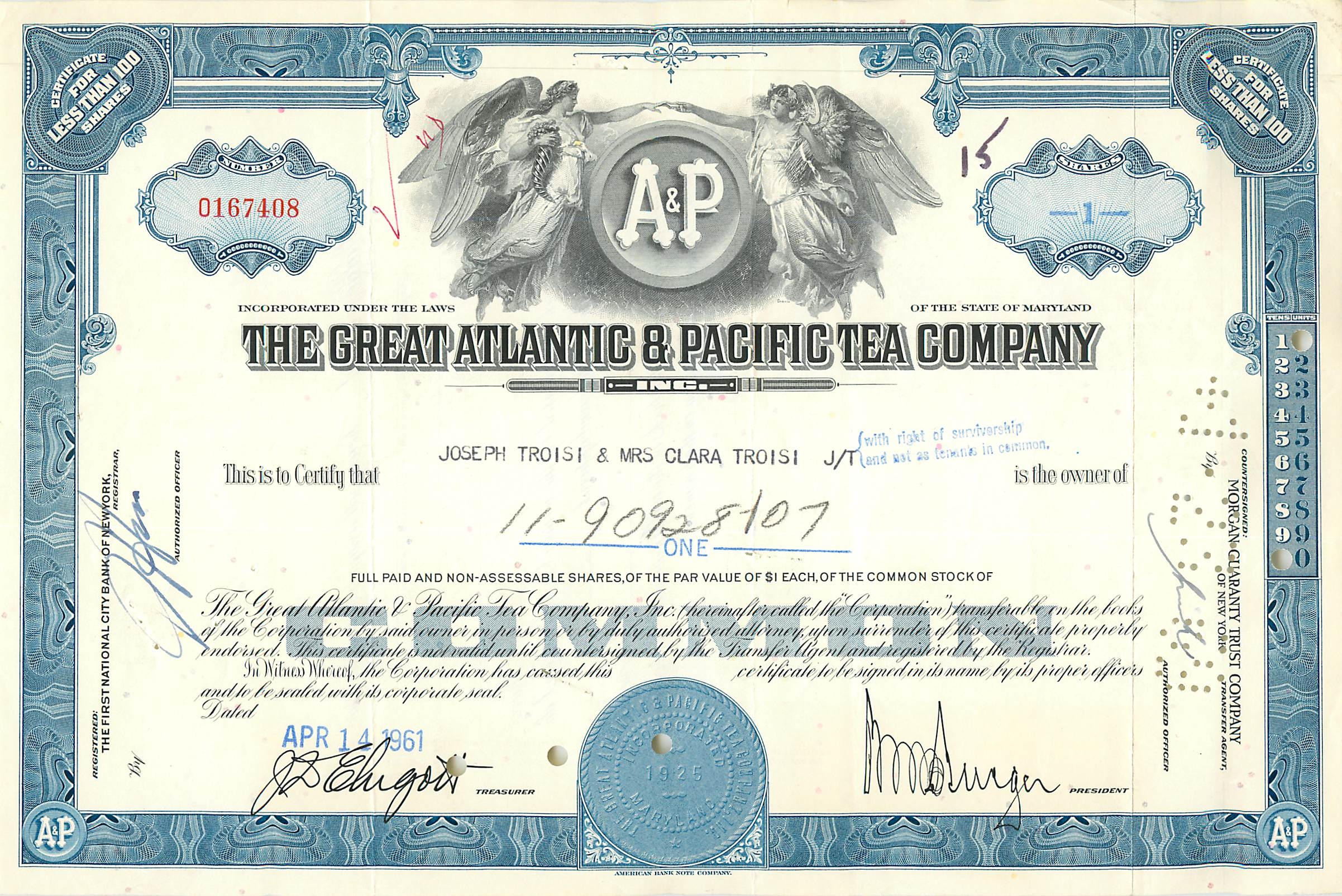Coupon Share Action The Great Atlantic & Pacific Tea Company Ange Angel Femme