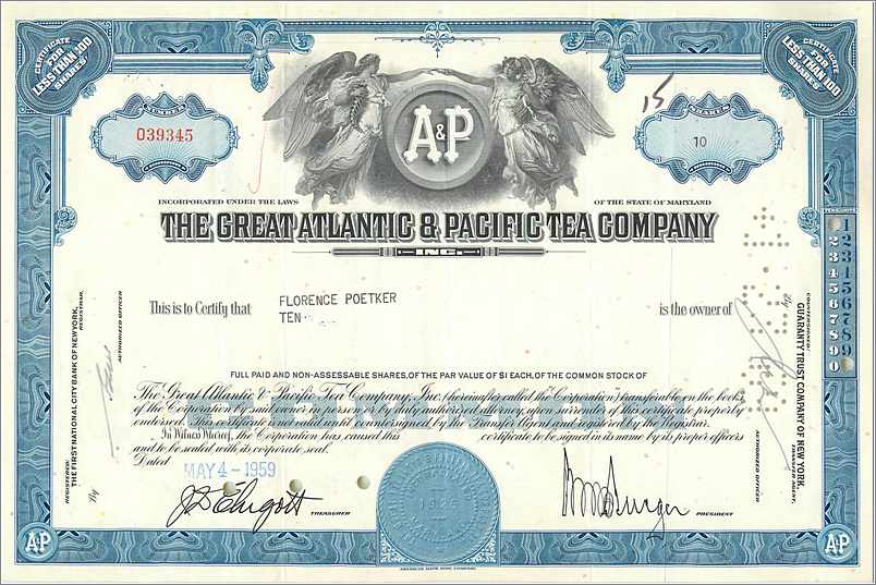 Coupon Share Action The Great Atlantic & Pacific Tea Company Ange Angel Femme