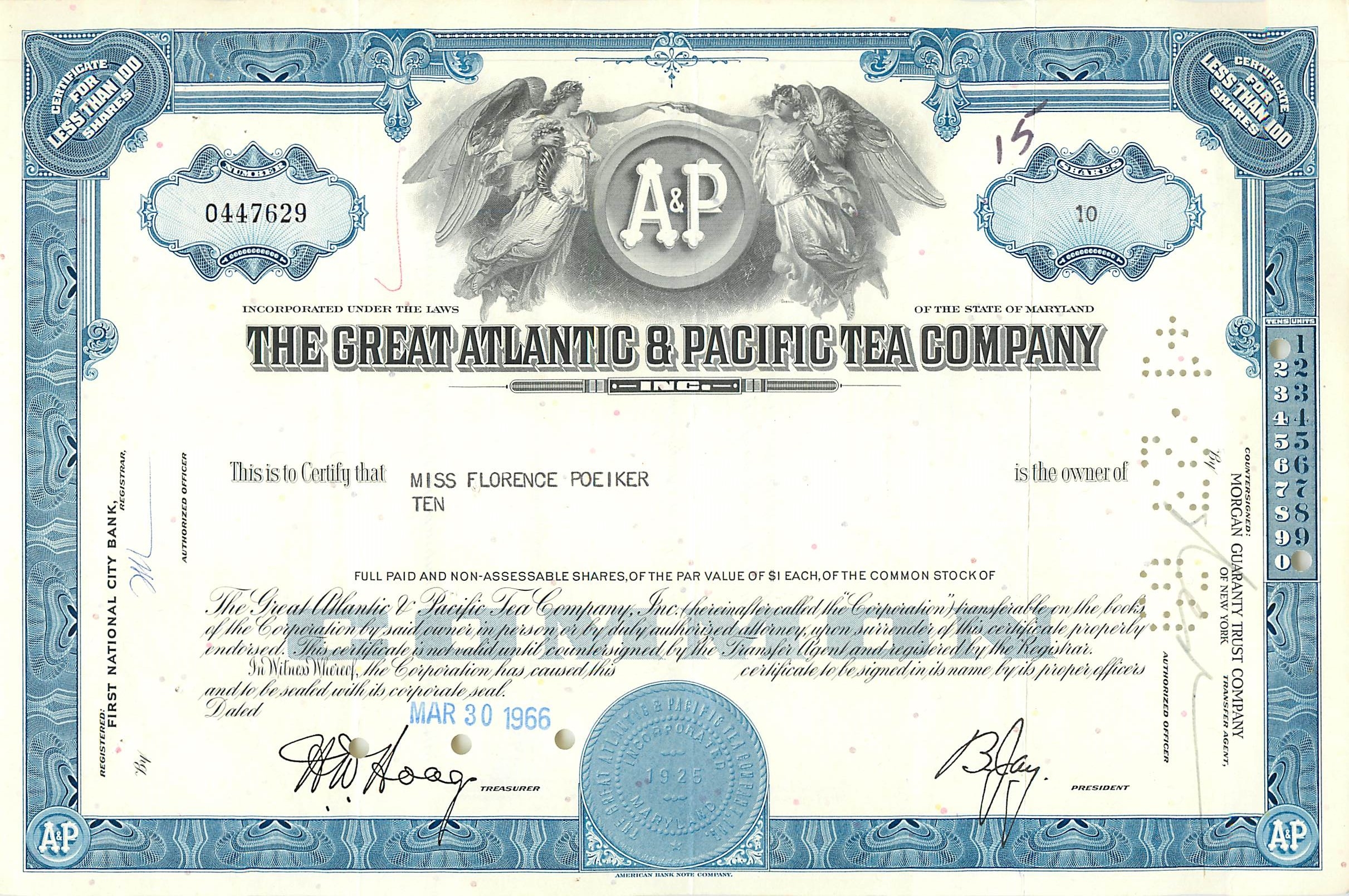 Coupon Share Action The Great Atlantic & Pacific Tea Company Ange Angel Femme