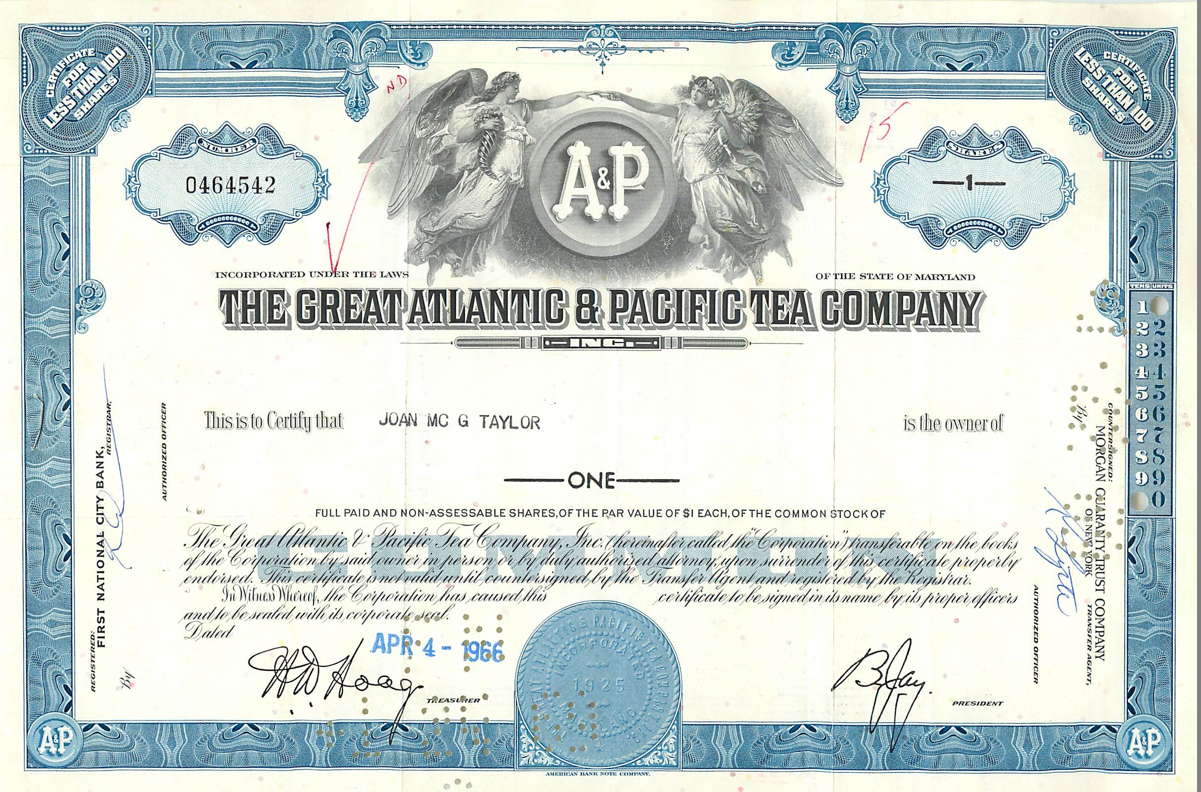 Coupon Share Action The Great Atlantic & Pacific Tea Company Ange Angel Femme