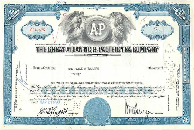 Coupon Share Action The Great Atlantic & Pacific Tea Company Ange Angel Femme