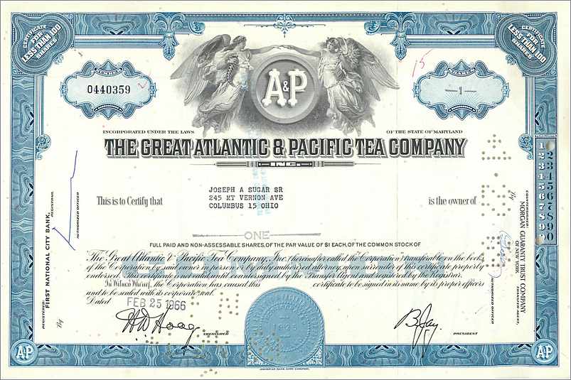 Coupon Share Action The Great Atlantic & Pacific Tea Company Ange Angel Femme