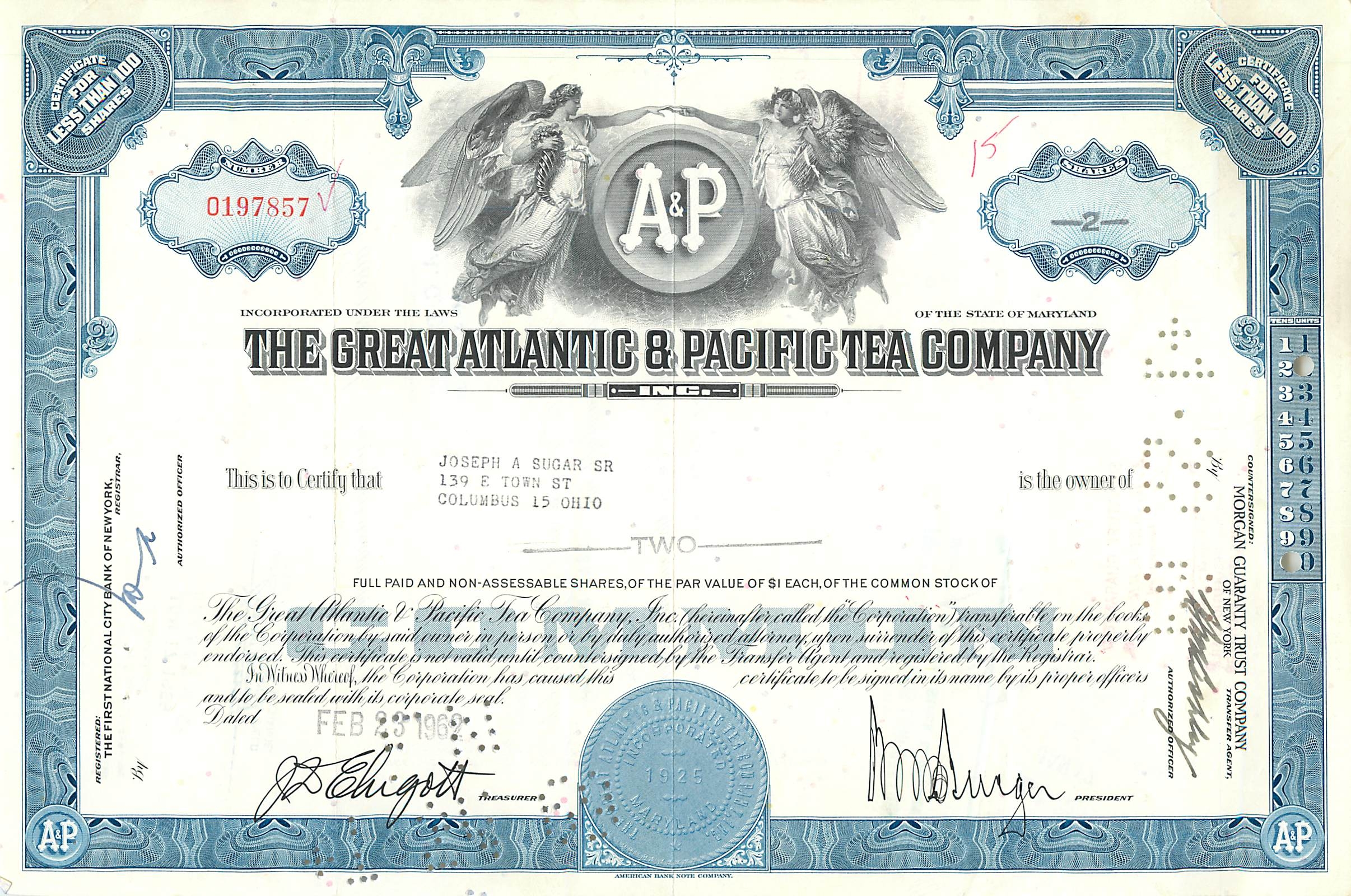 Coupon Share Action The Great Atlantic & Pacific Tea Company Ange Angel Femme