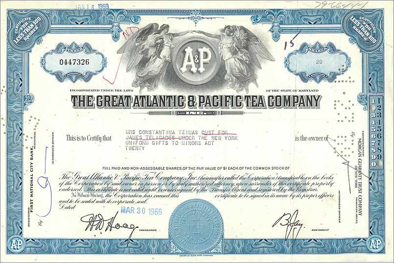 Coupon Share Action The Great Atlantic & Pacific Tea Company Ange Angel Femme