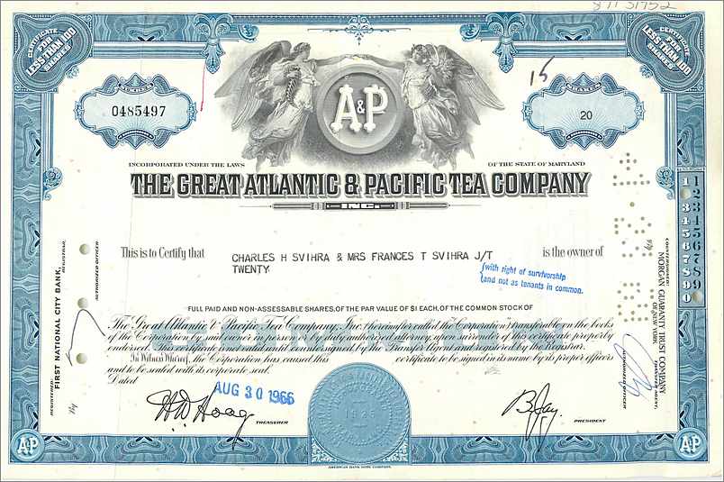 Coupon Share Action The Great Atlantic & Pacific Tea Company Ange Angel Femme