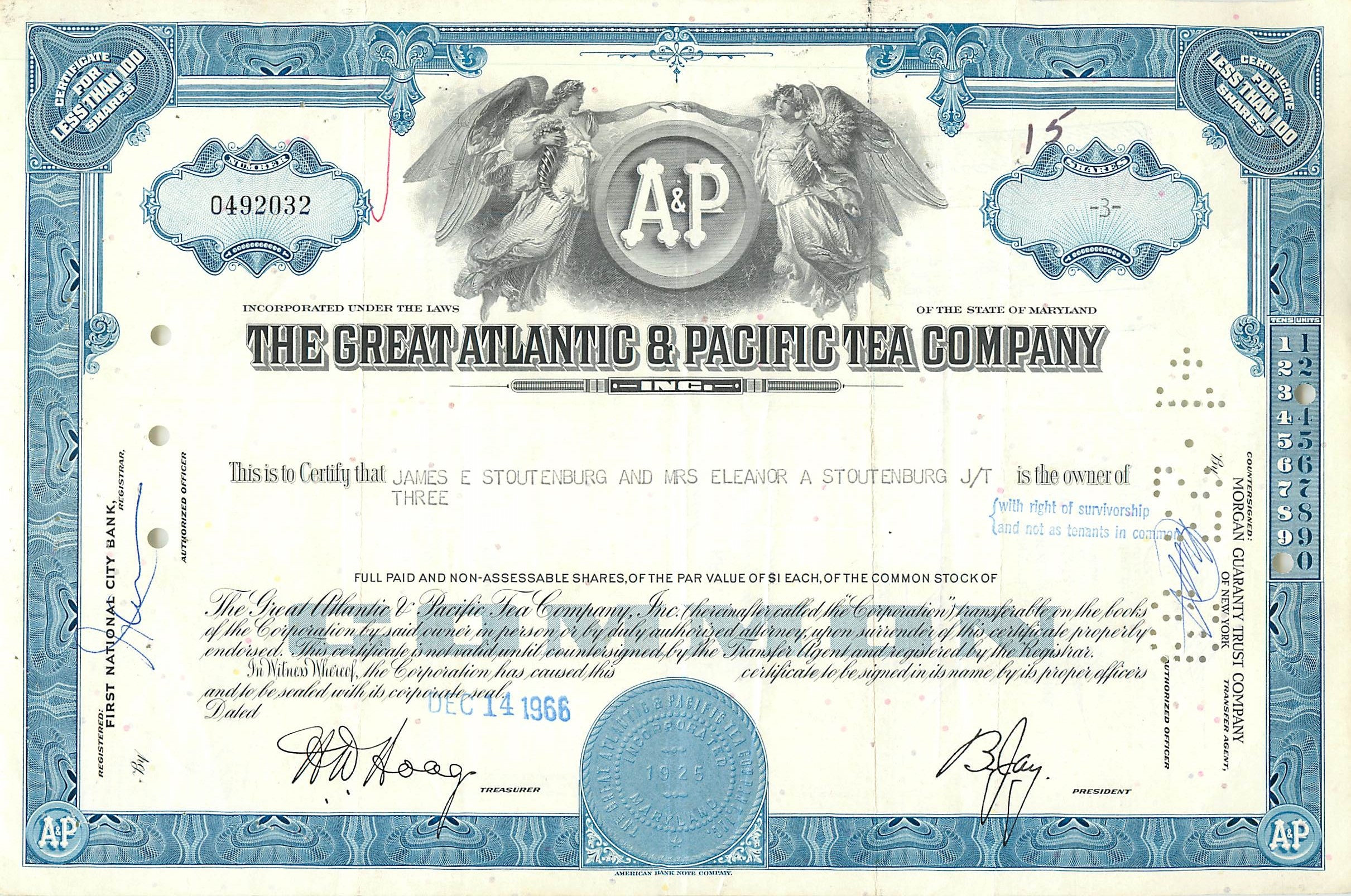 Coupon Share Action The Great Atlantic & Pacific Tea Company Ange Angel Femme