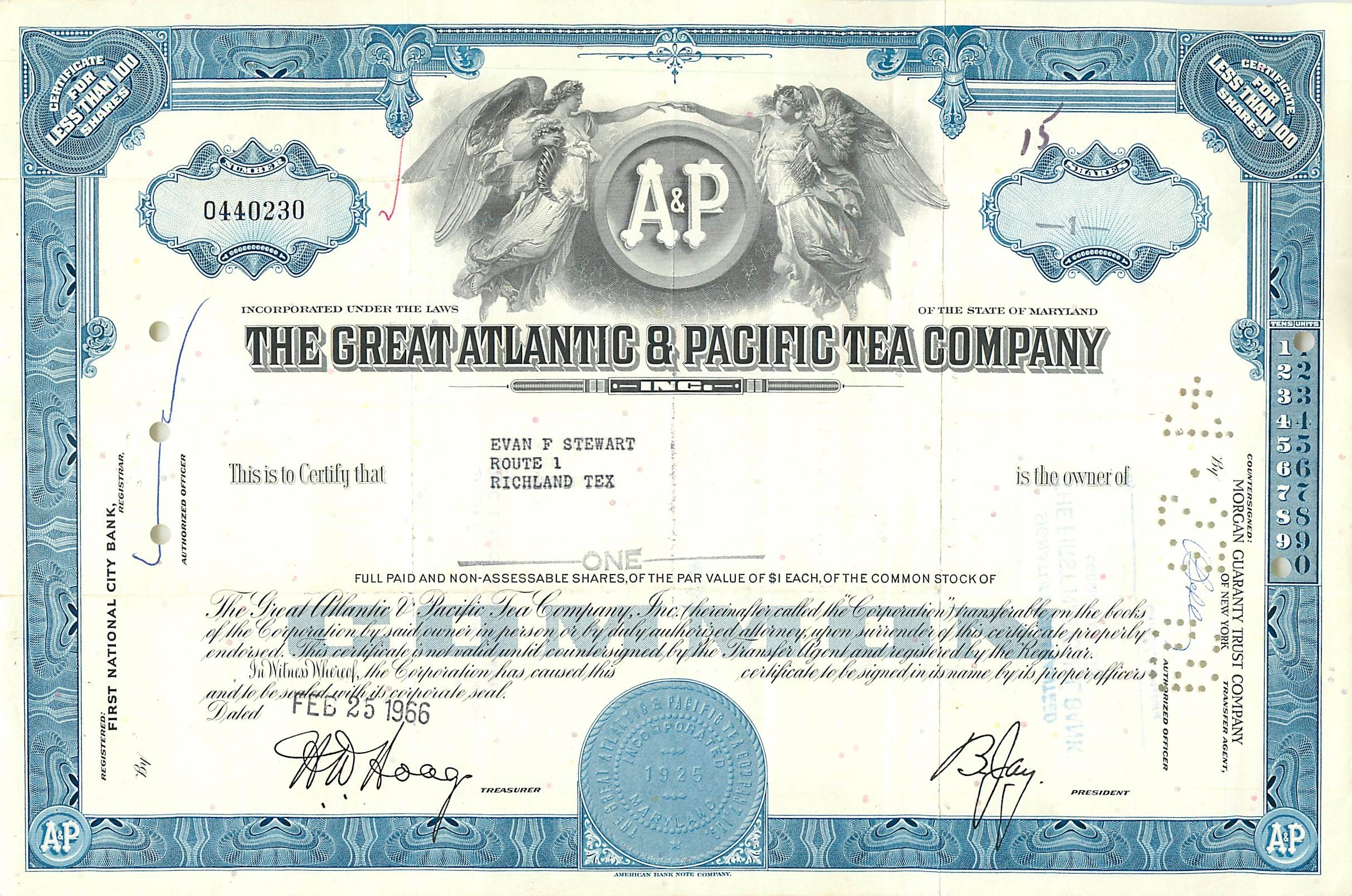 Coupon Share Action The Great Atlantic & Pacific Tea Company Ange Angel Femme
