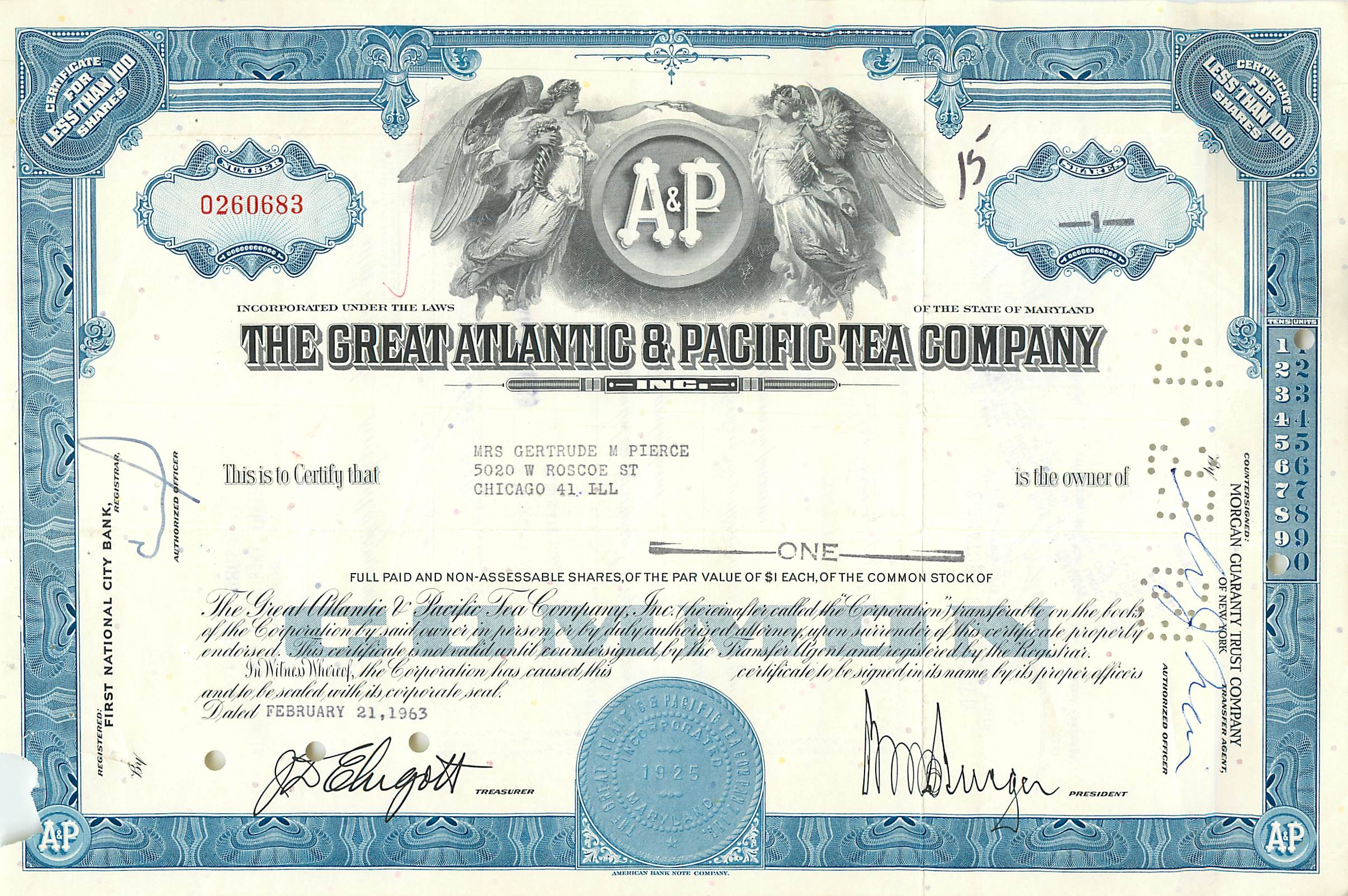 Coupon Share Action The Great Atlantic & Pacific Tea Company Ange Angel Femme
