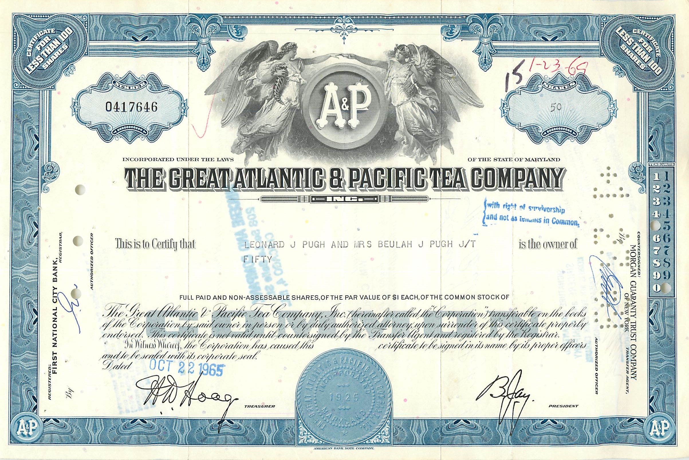 Coupon Share Action The Great Atlantic & Pacific Tea Company Ange Angel Femme