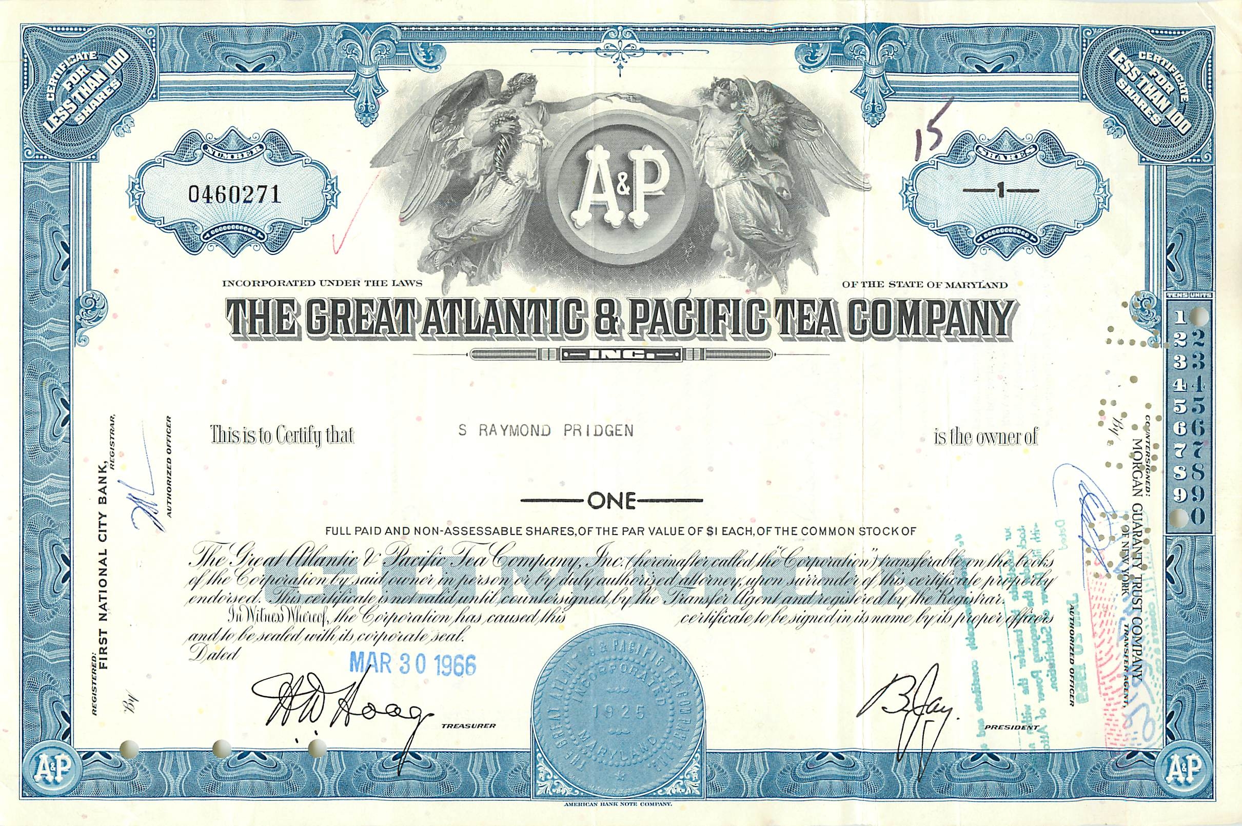Coupon Share Action The Great Atlantic & Pacific Tea Company Ange Angel Femme