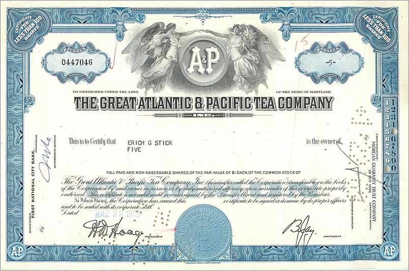 Coupon Share Action The Great Atlantic & Pacific Tea Company Ange Angel Femme