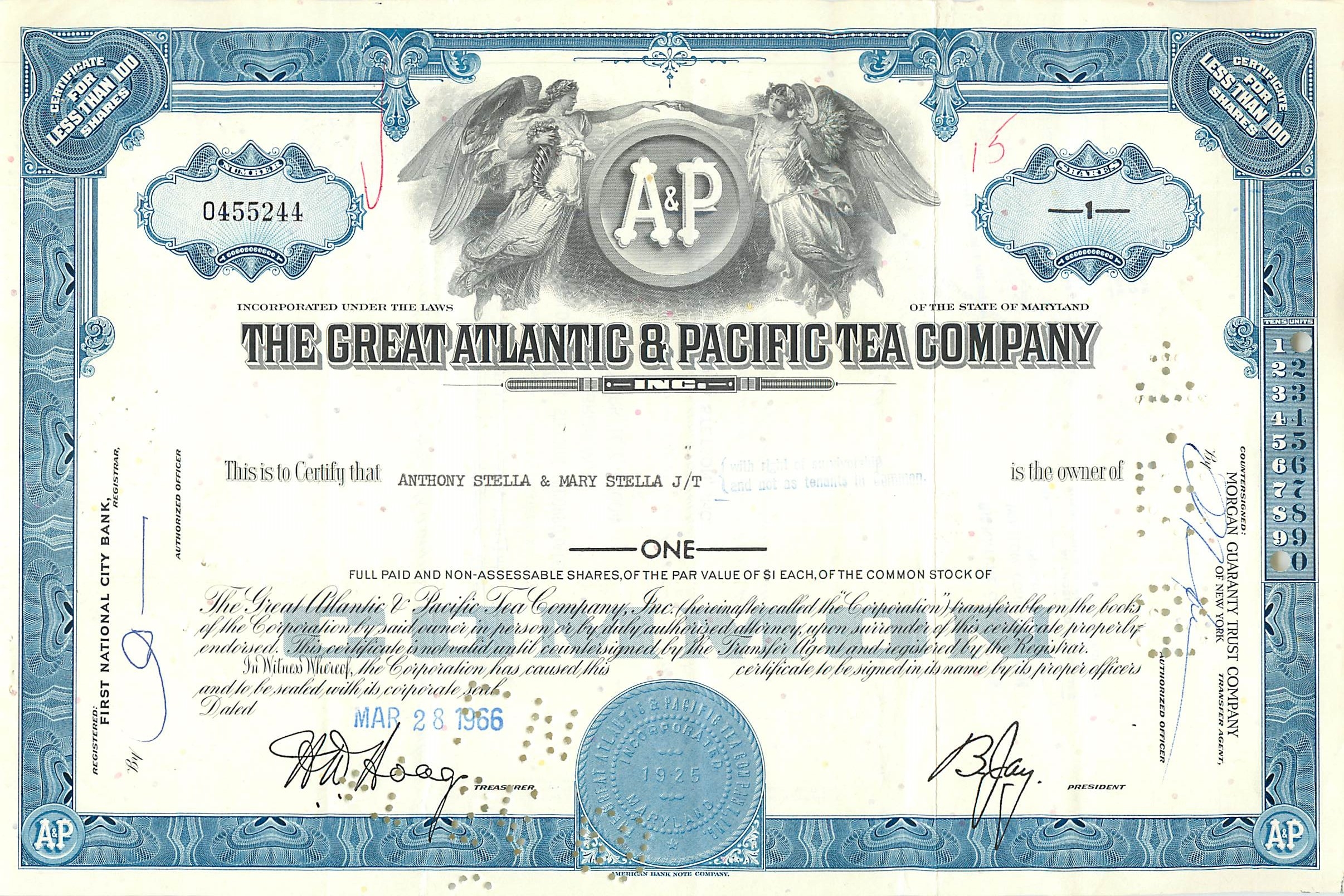Coupon Share Action The Great Atlantic & Pacific Tea Company Ange Angel Femme