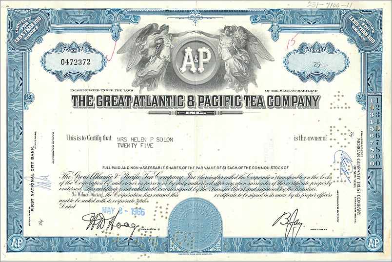 Coupon Share Action The Great Atlantic & Pacific Tea Company Ange Angel Femme