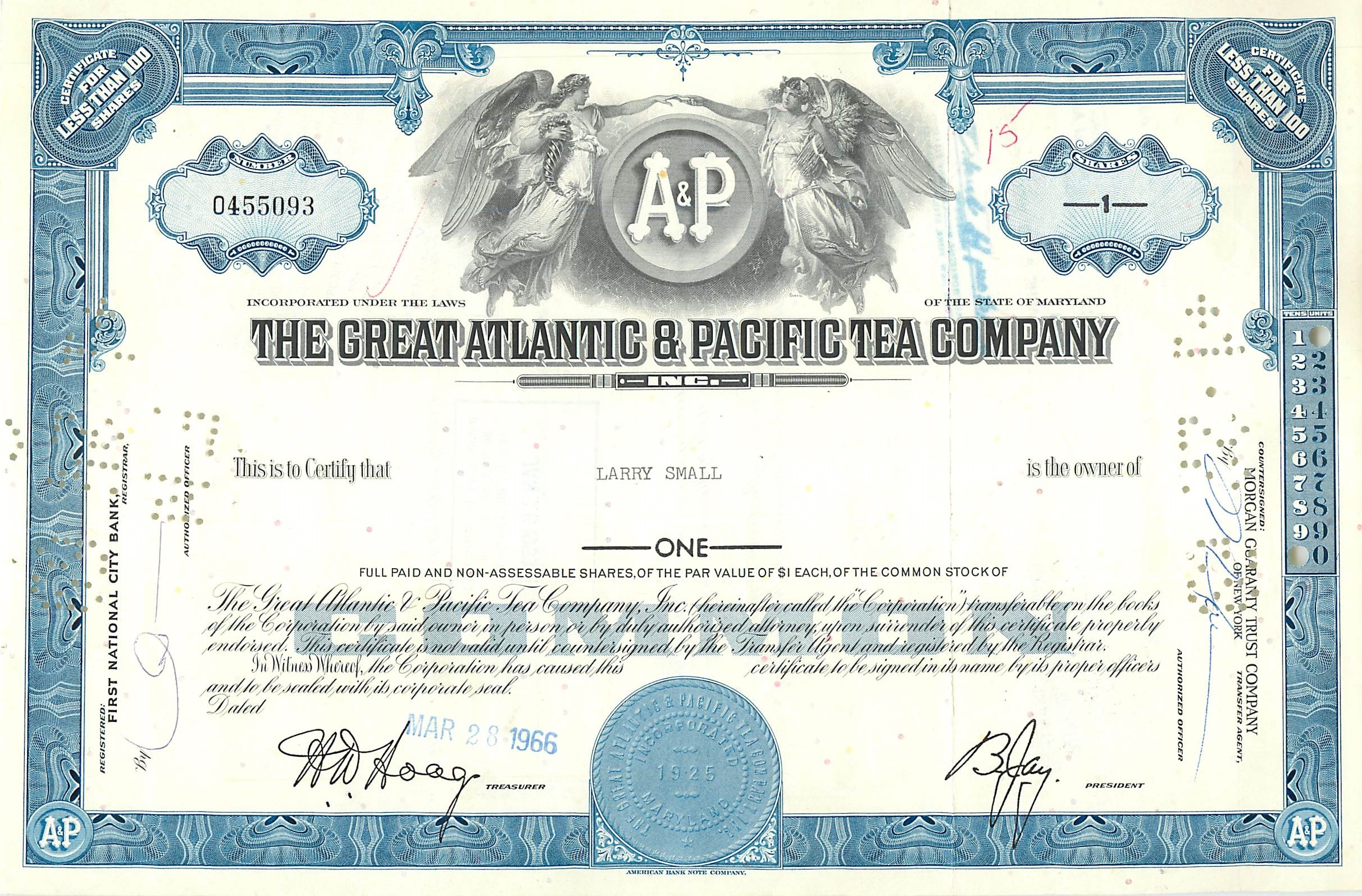 Coupon Share Action The Great Atlantic & Pacific Tea Company Ange Angel Femme