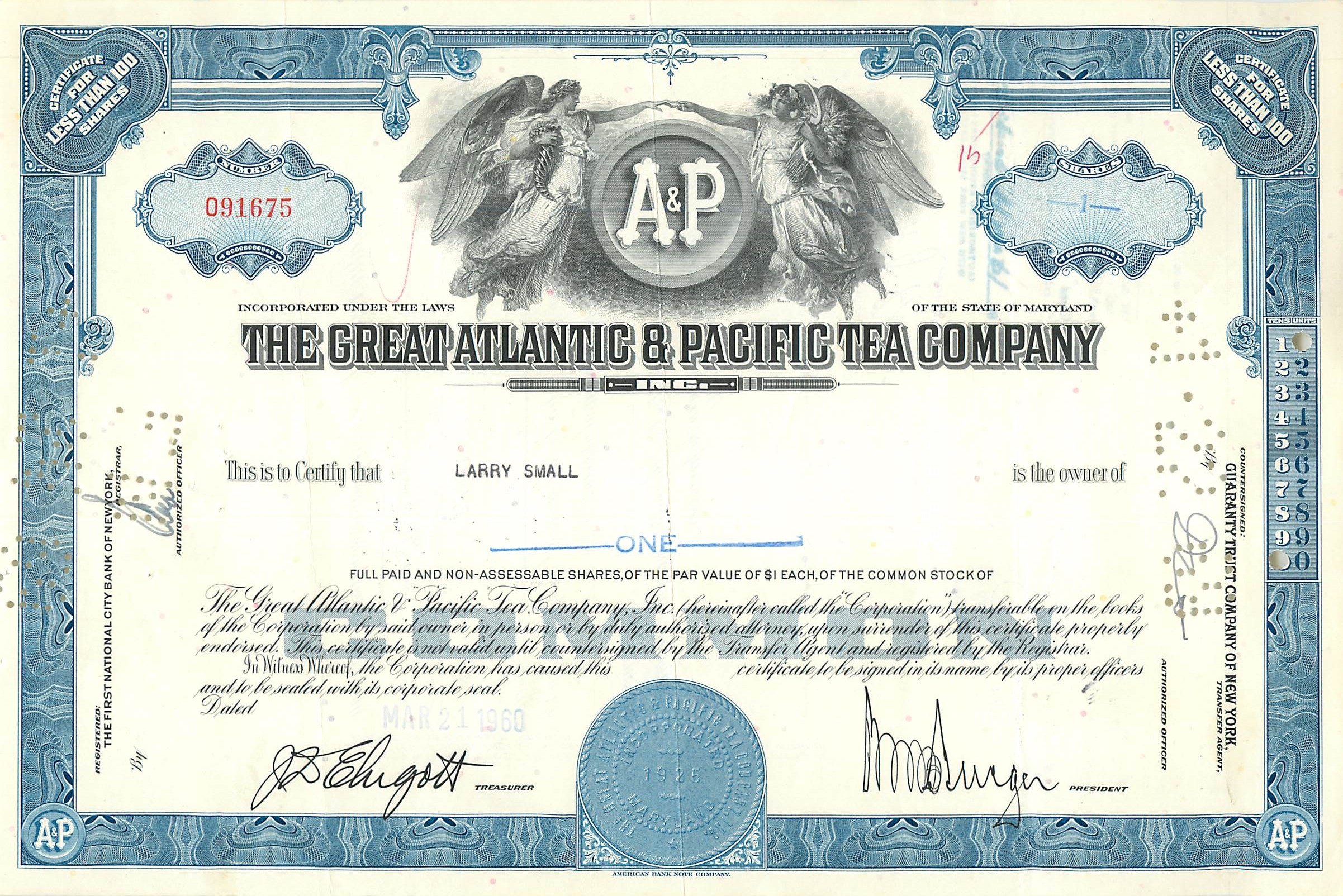 Coupon Share Action The Great Atlantic & Pacific Tea Company Ange Angel Femme