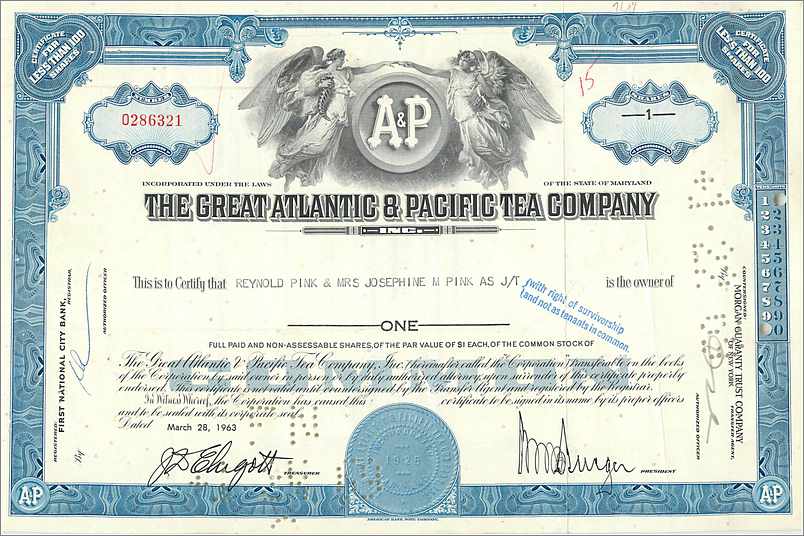 Coupon Share Action The Great Atlantic & Pacific Tea Company Ange Angel Femme