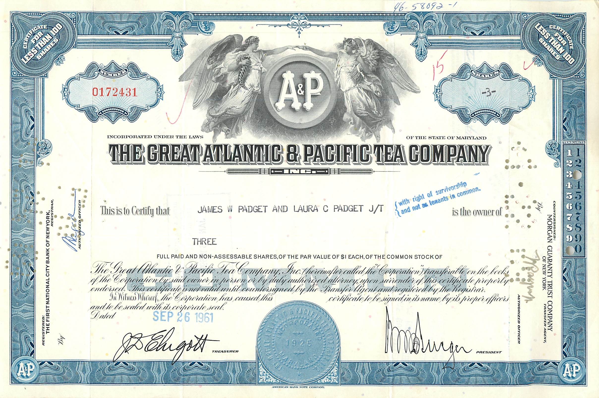 Coupon Share Action The Great Atlantic & Pacific Tea Company Ange Angel Femme