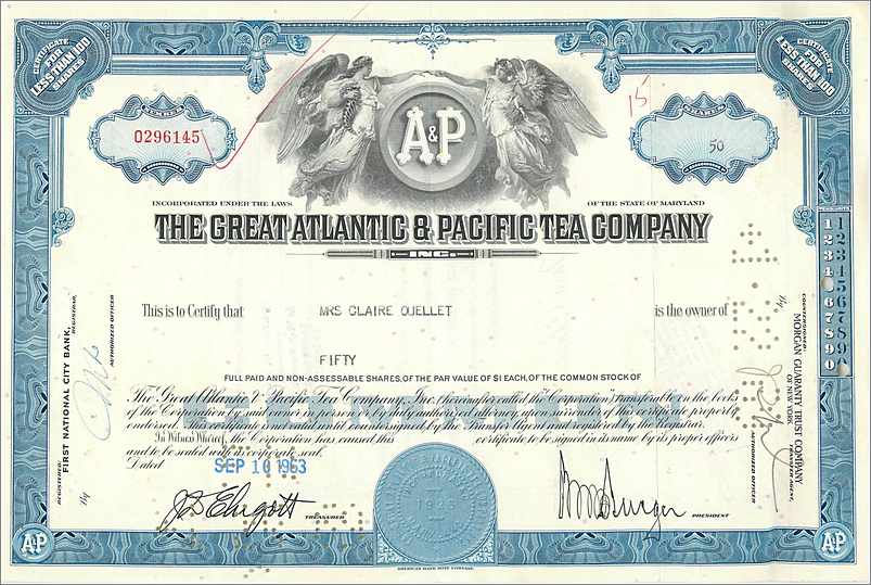 Coupon Share Action The Great Atlantic & Pacific Tea Company Ange Angel Femme