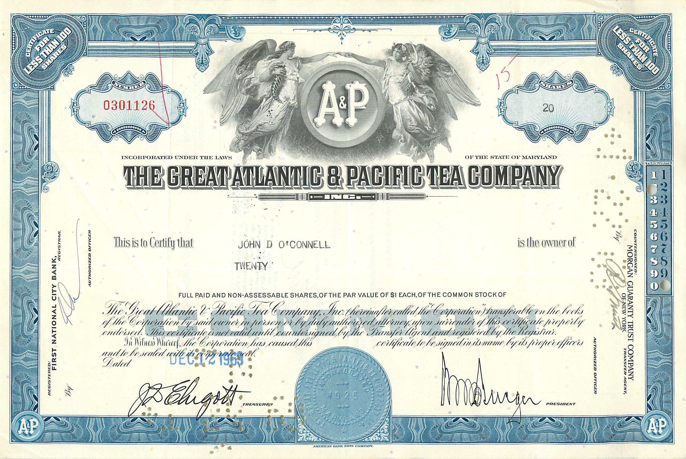 Coupon Share Action The Great Atlantic & Pacific Tea Company Ange Angel Femme