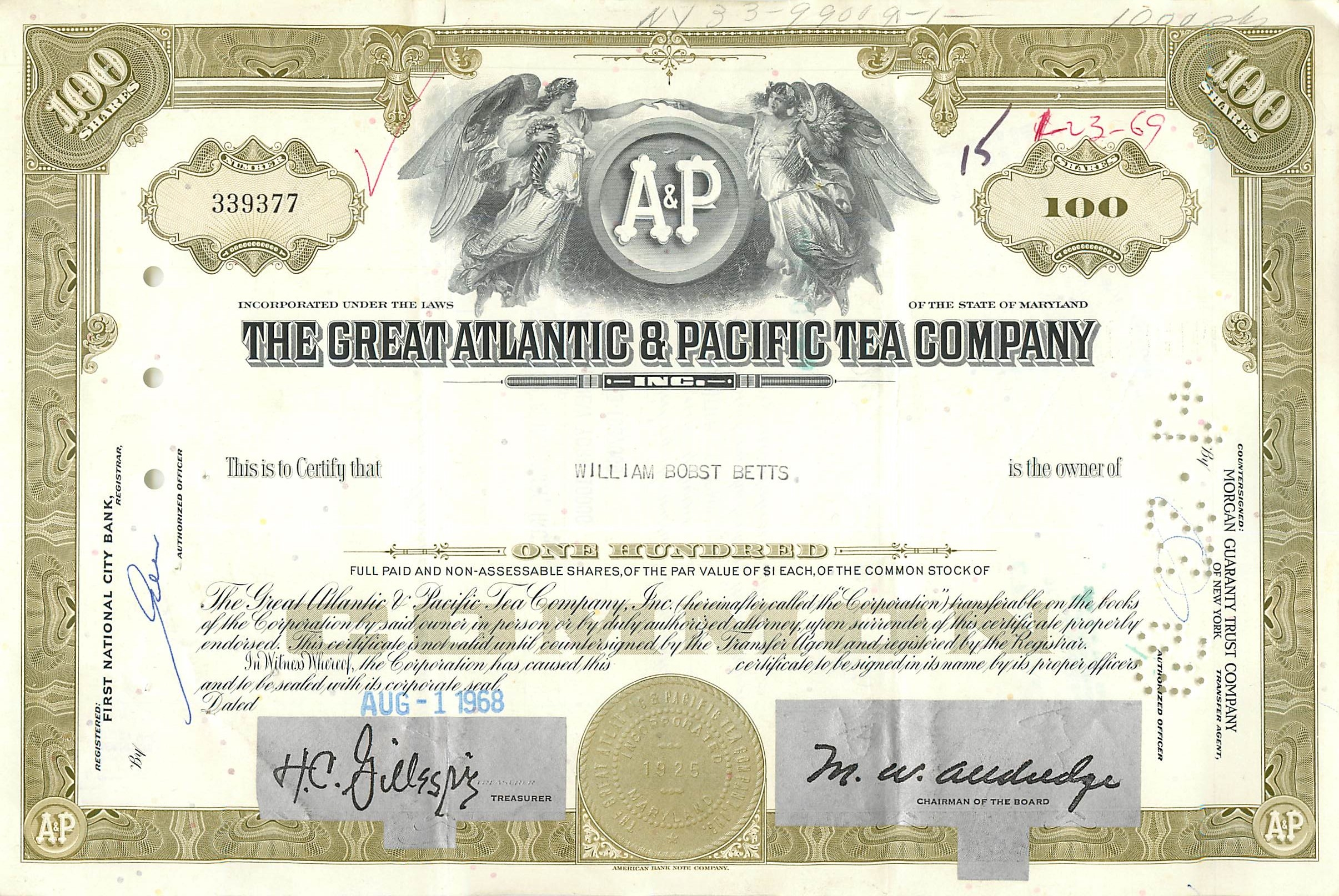 Coupon Share Action The Great Atlantic & Pacific Tea Company Ange Angel Femme