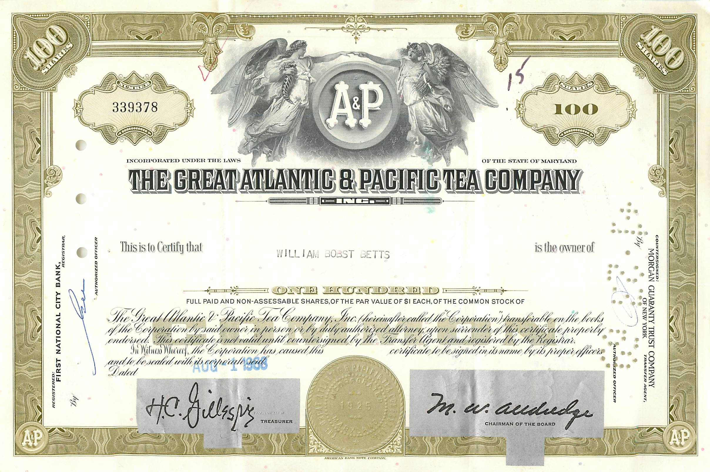 Coupon Share Action The Great Atlantic & Pacific Tea Company Ange Angel Femme