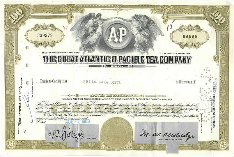 Coupon Share Action The Great Atlantic & Pacific Tea Company Ange Angel Femme