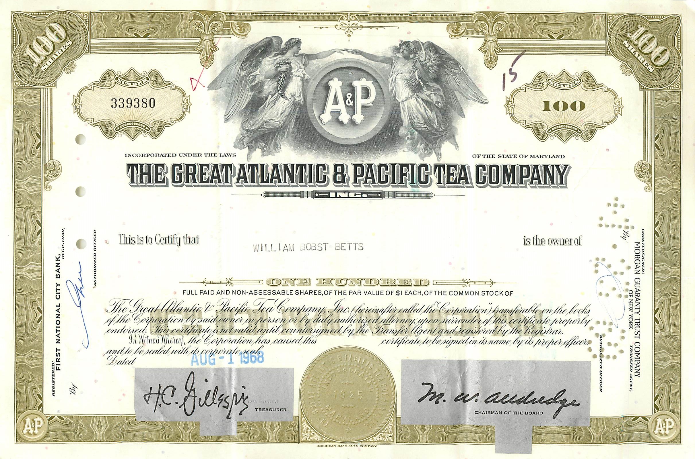 Coupon Share Action The Great Atlantic & Pacific Tea Company Ange Angel Femme