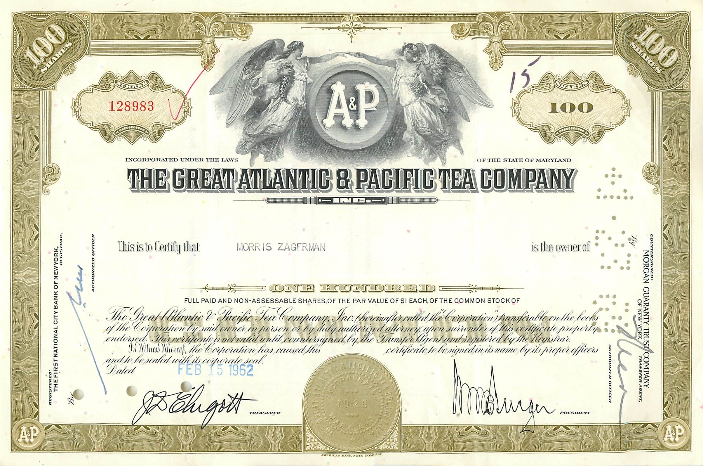 Coupon Share Action The Great Atlantic & Pacific Tea Company Ange Angel Femme