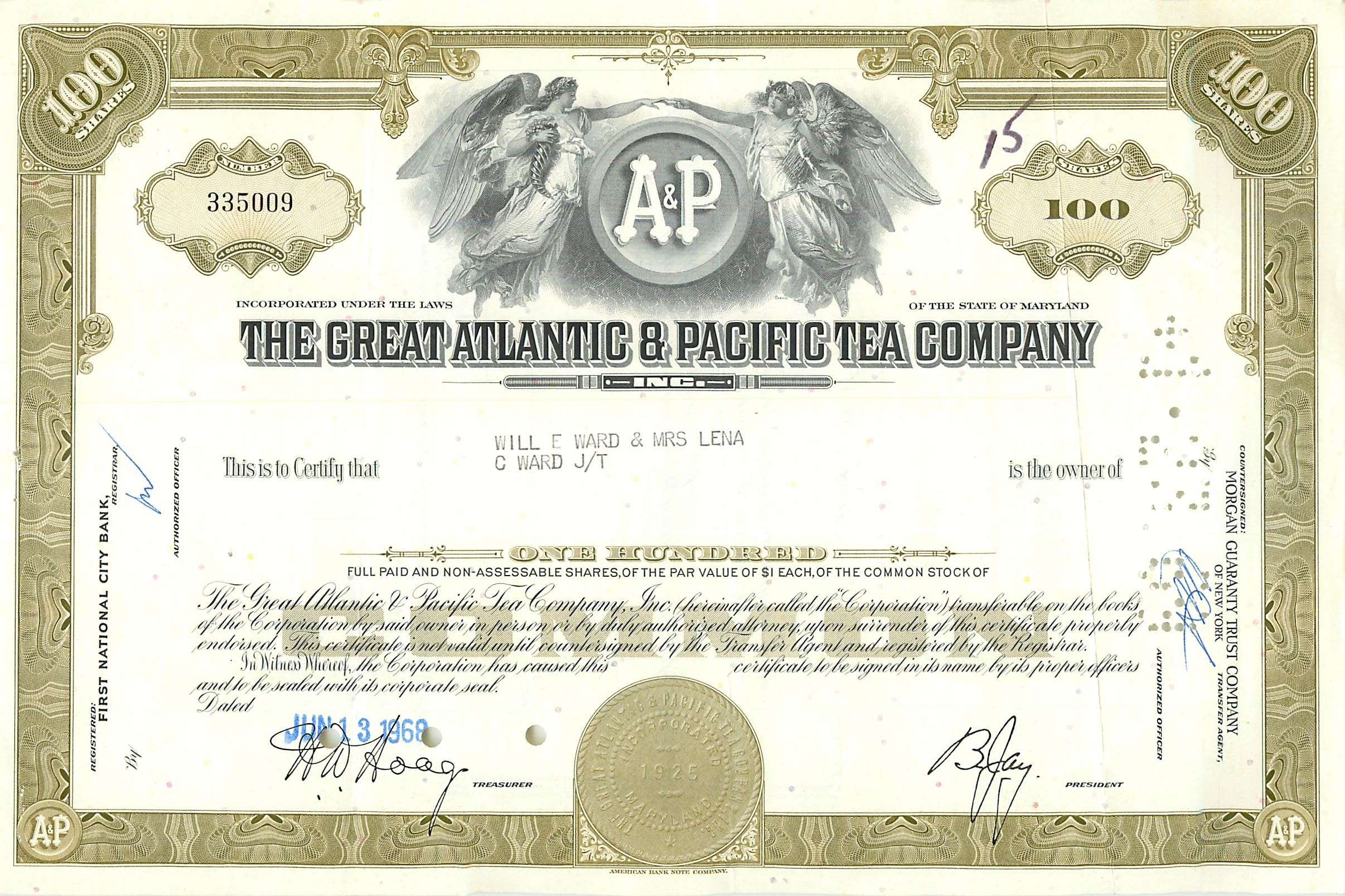 Coupon Share Action The Great Atlantic & Pacific Tea Company Ange Angel Femme