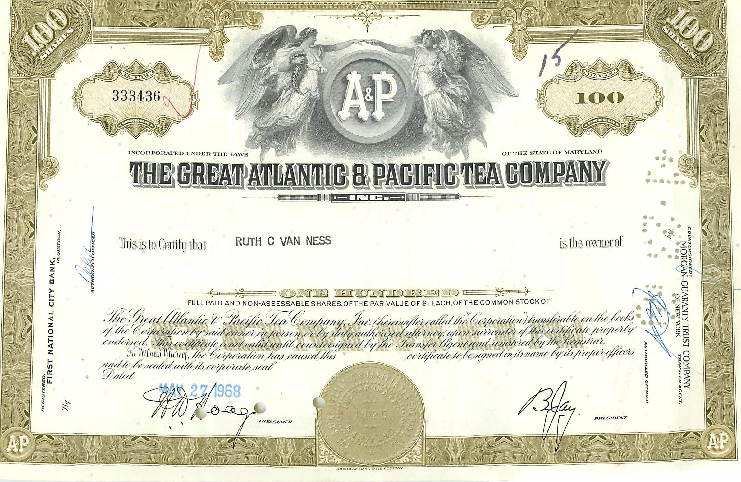 Coupon Share Action The Great Atlantic & Pacific Tea Company Ange Angel Femme
