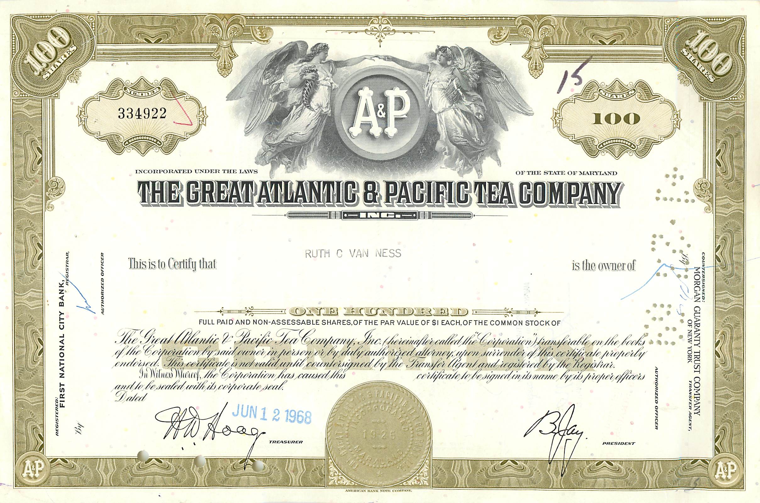 Coupon Share Action The Great Atlantic & Pacific Tea Company Ange Angel Femme