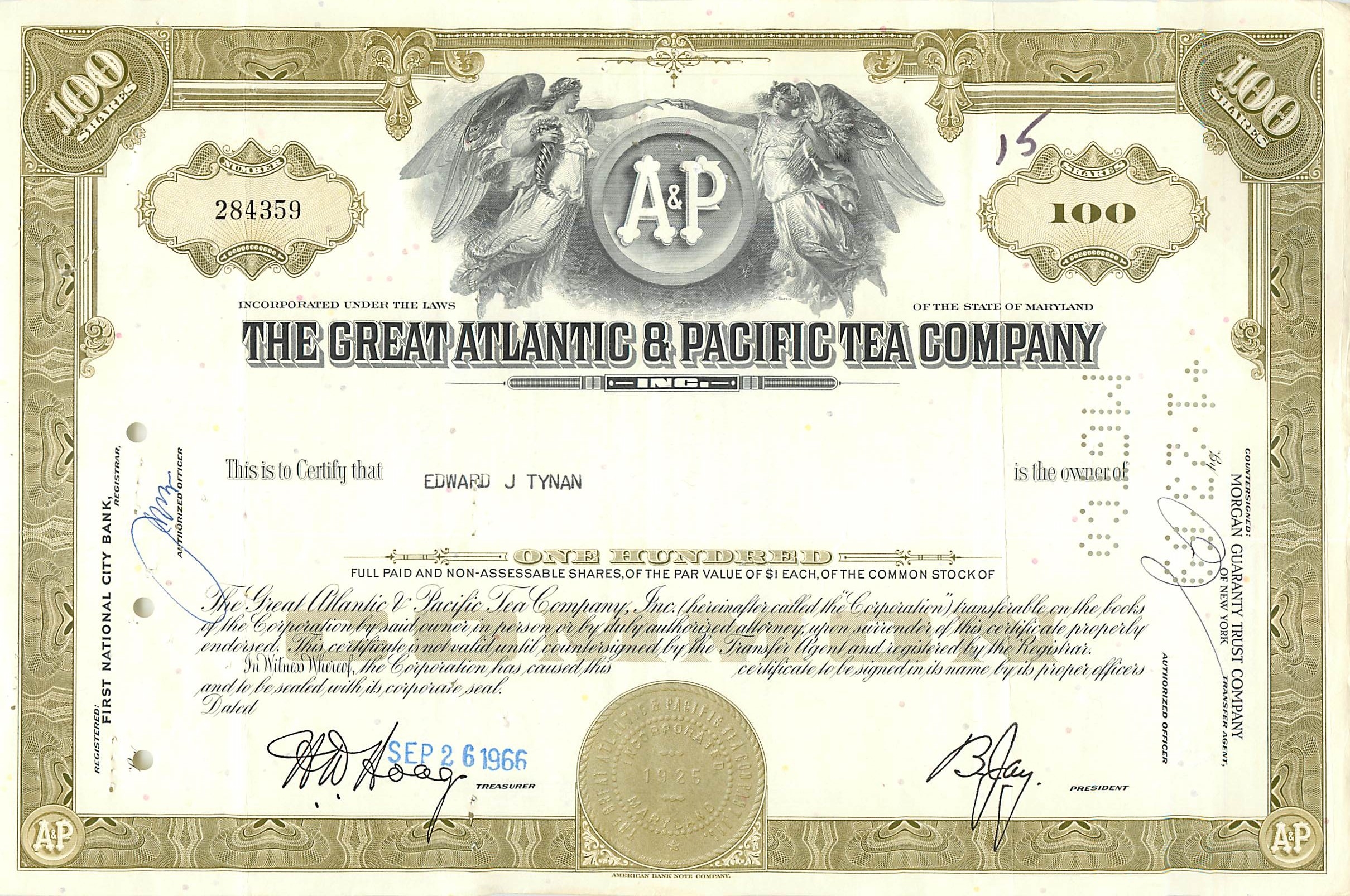 Coupon Share Action The Great Atlantic & Pacific Tea Company Ange Angel Femme