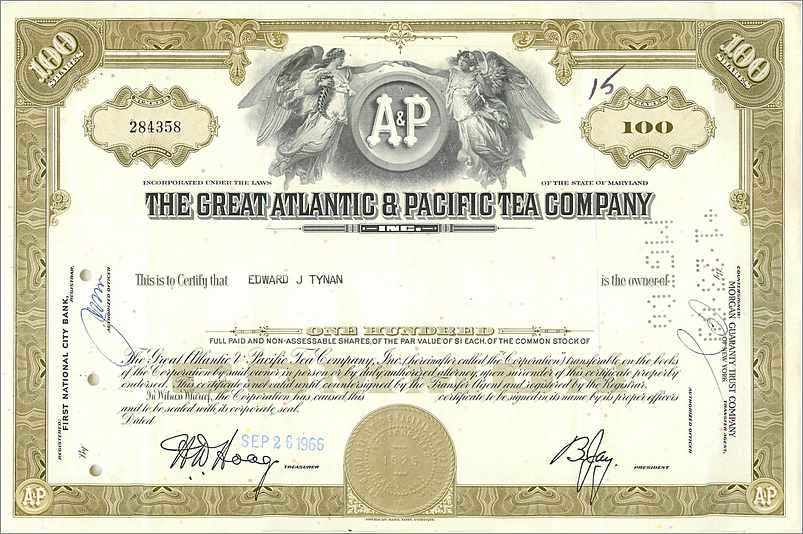 Coupon Share Action The Great Atlantic & Pacific Tea Company Ange Angel Femme