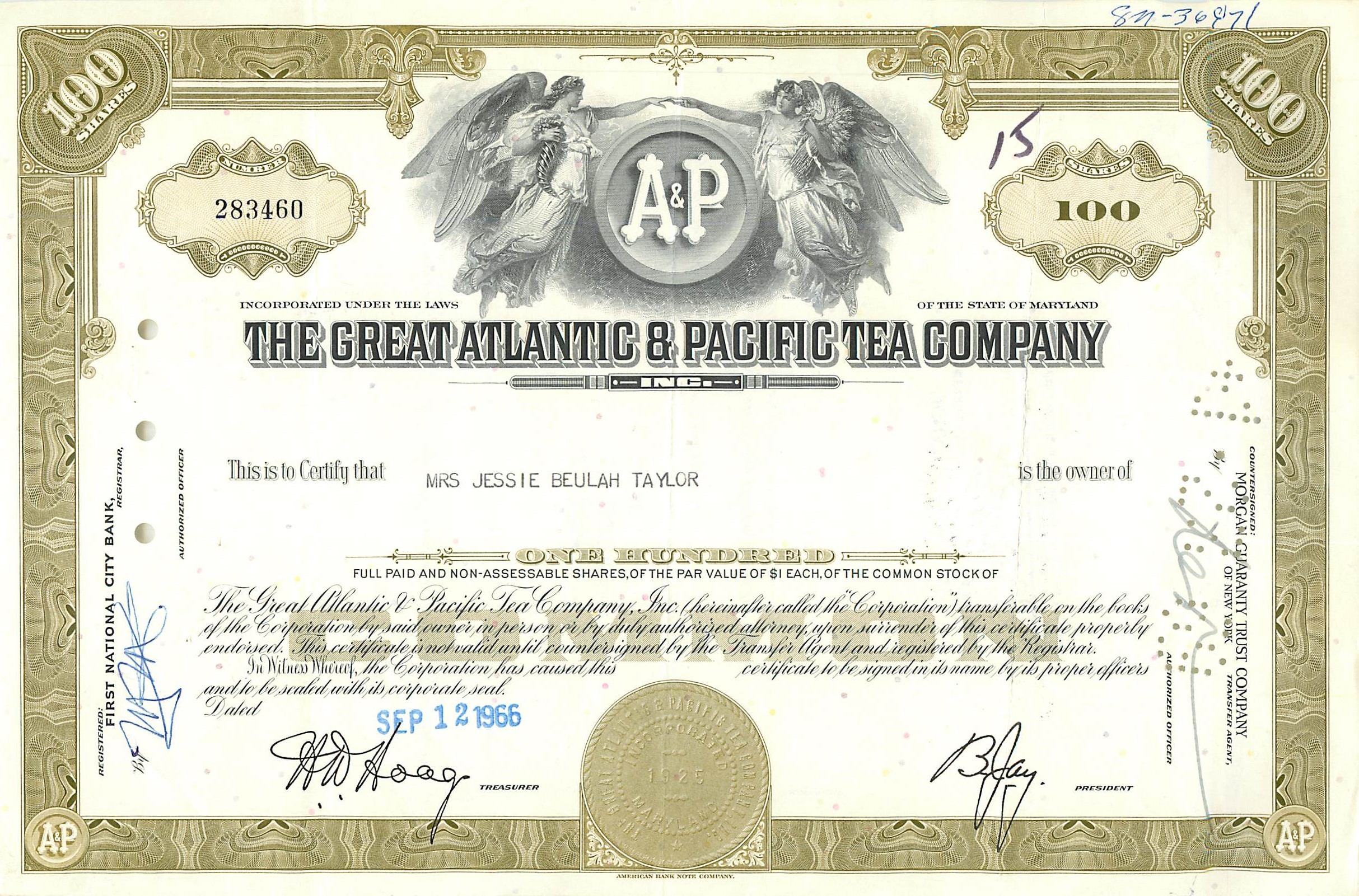 Coupon Share Action The Great Atlantic & Pacific Tea Company Ange Angel Femme