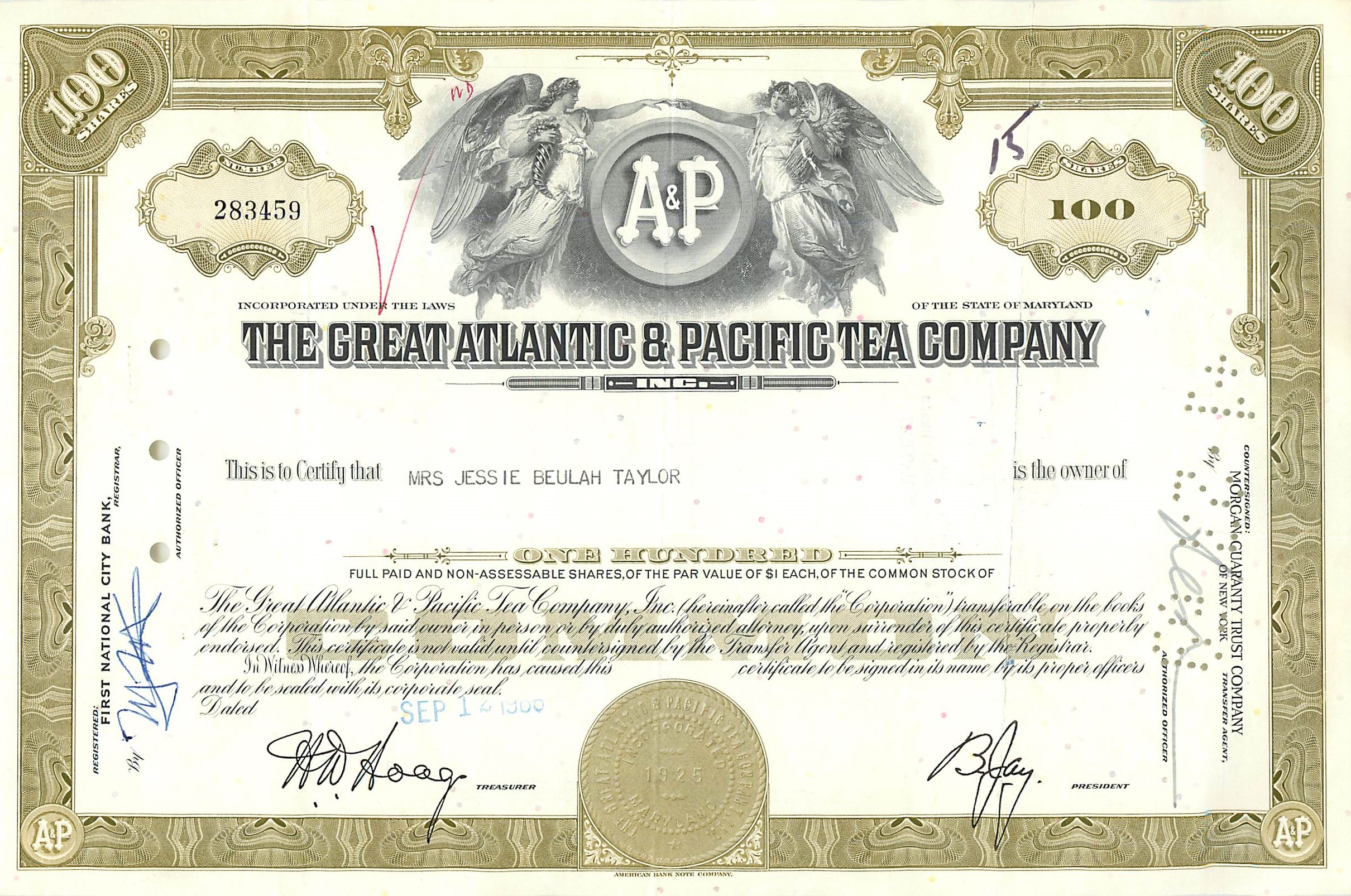 Coupon Share Action The Great Atlantic & Pacific Tea Company Ange Angel Femme