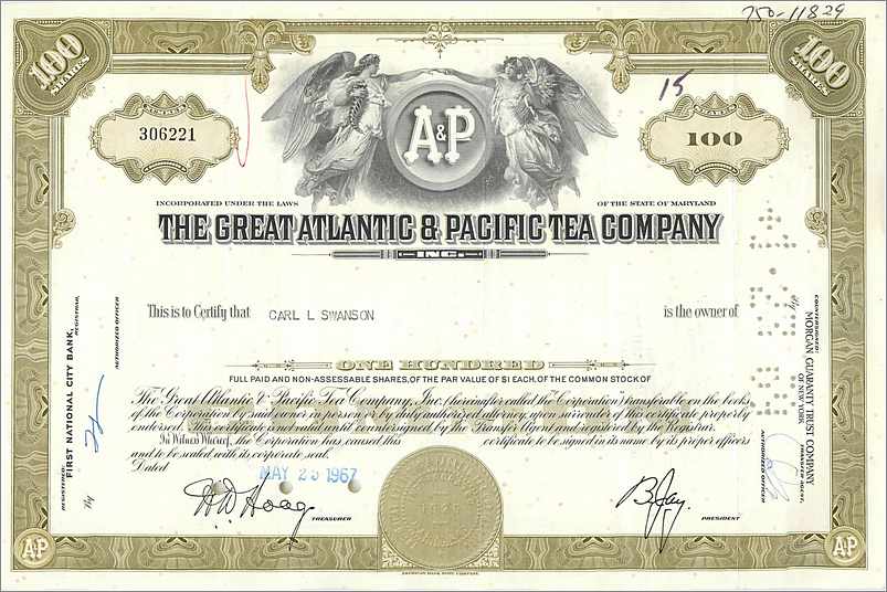 Coupon Share Action The Great Atlantic & Pacific Tea Company Ange Angel Femme