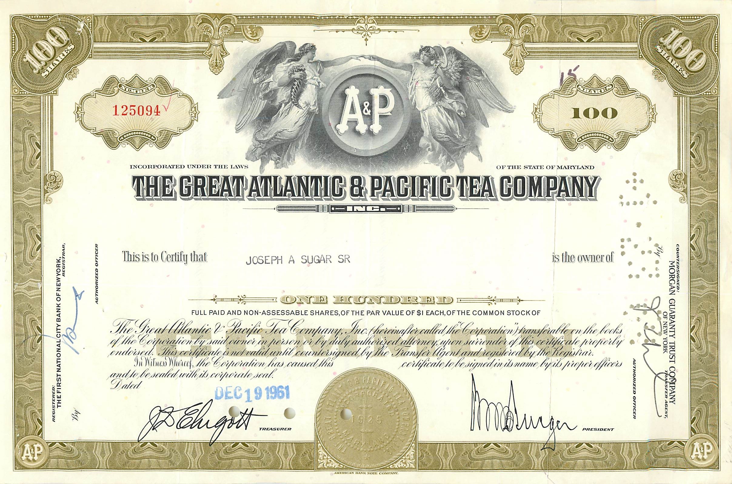 Coupon Share Action The Great Atlantic & Pacific Tea Company Ange Angel Femme