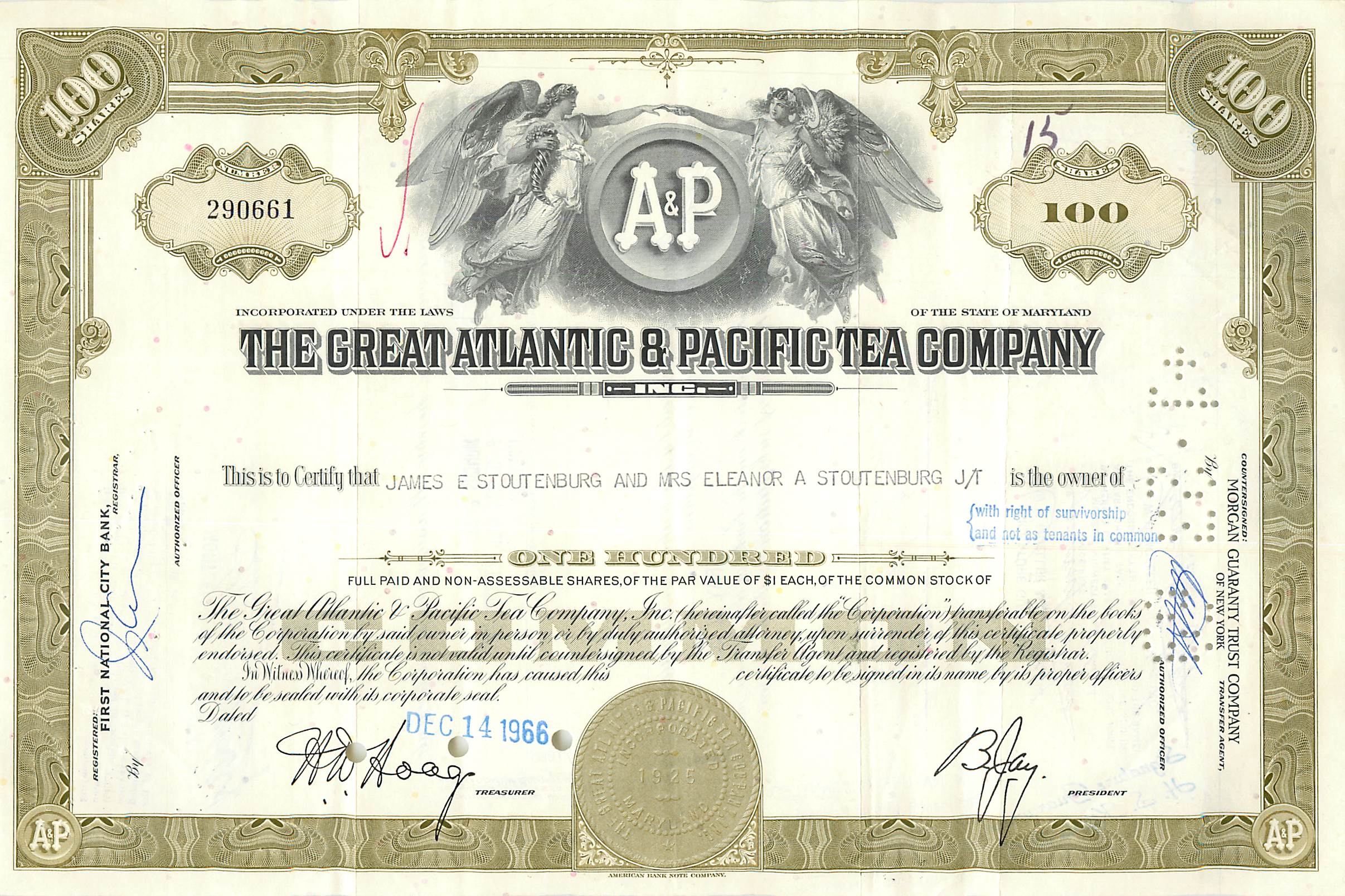 Coupon Share Action The Great Atlantic & Pacific Tea Company Ange Angel Femme