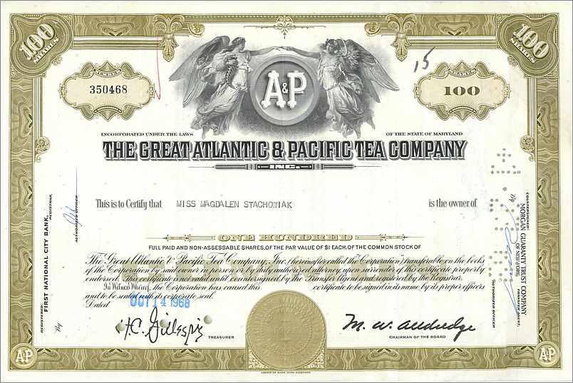 Coupon Share Action The Great Atlantic & Pacific Tea Company Ange Angel Femme
