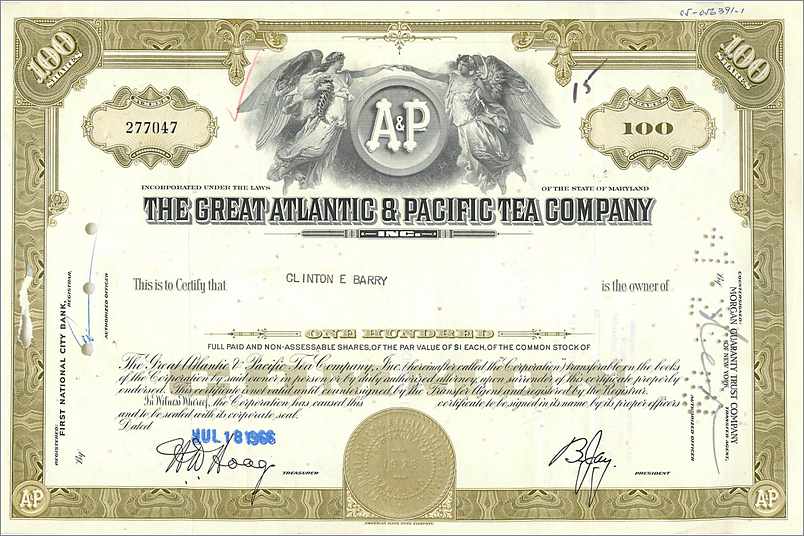 Coupon Share Action The Great Atlantic & Pacific Tea Company Ange Angel Femme