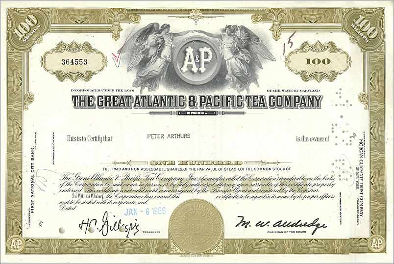 Coupon Share Action The Great Atlantic & Pacific Tea Company Ange Angel Femme