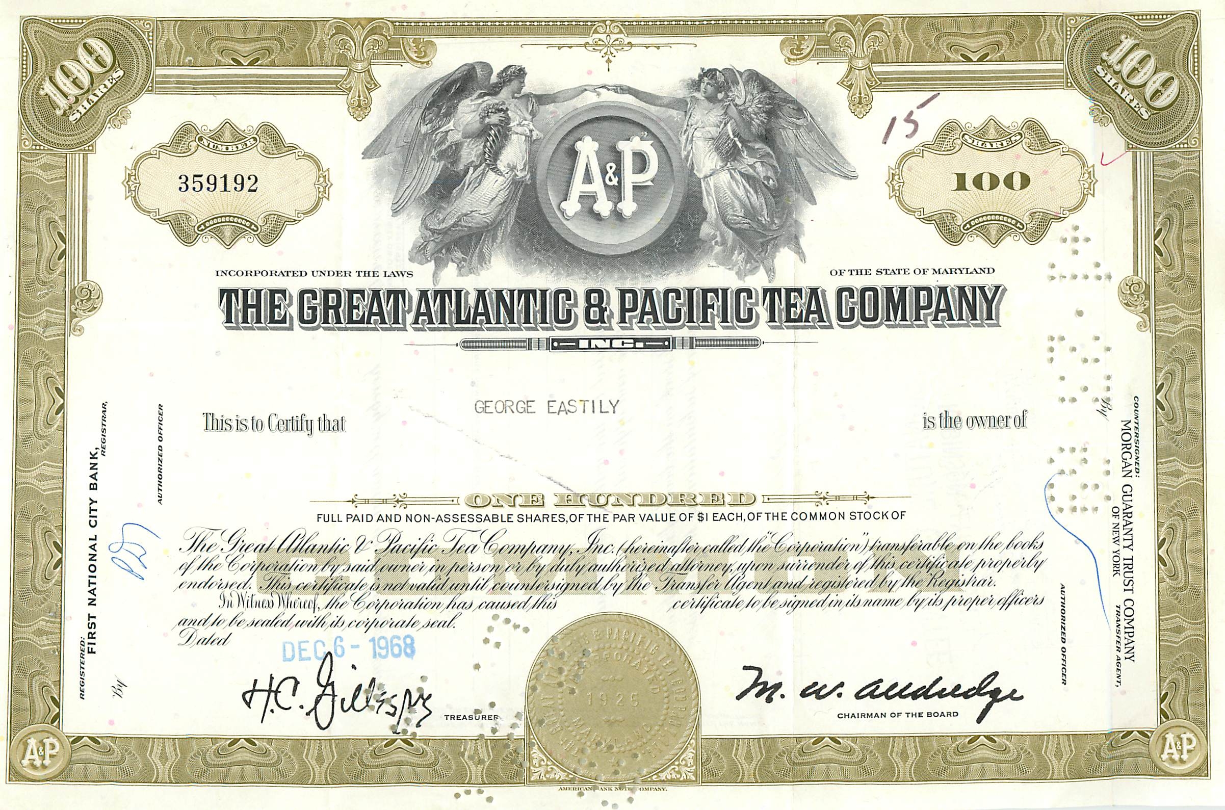 Coupon Share Action The Great Atlantic & Pacific Tea Company Ange Angel Femme