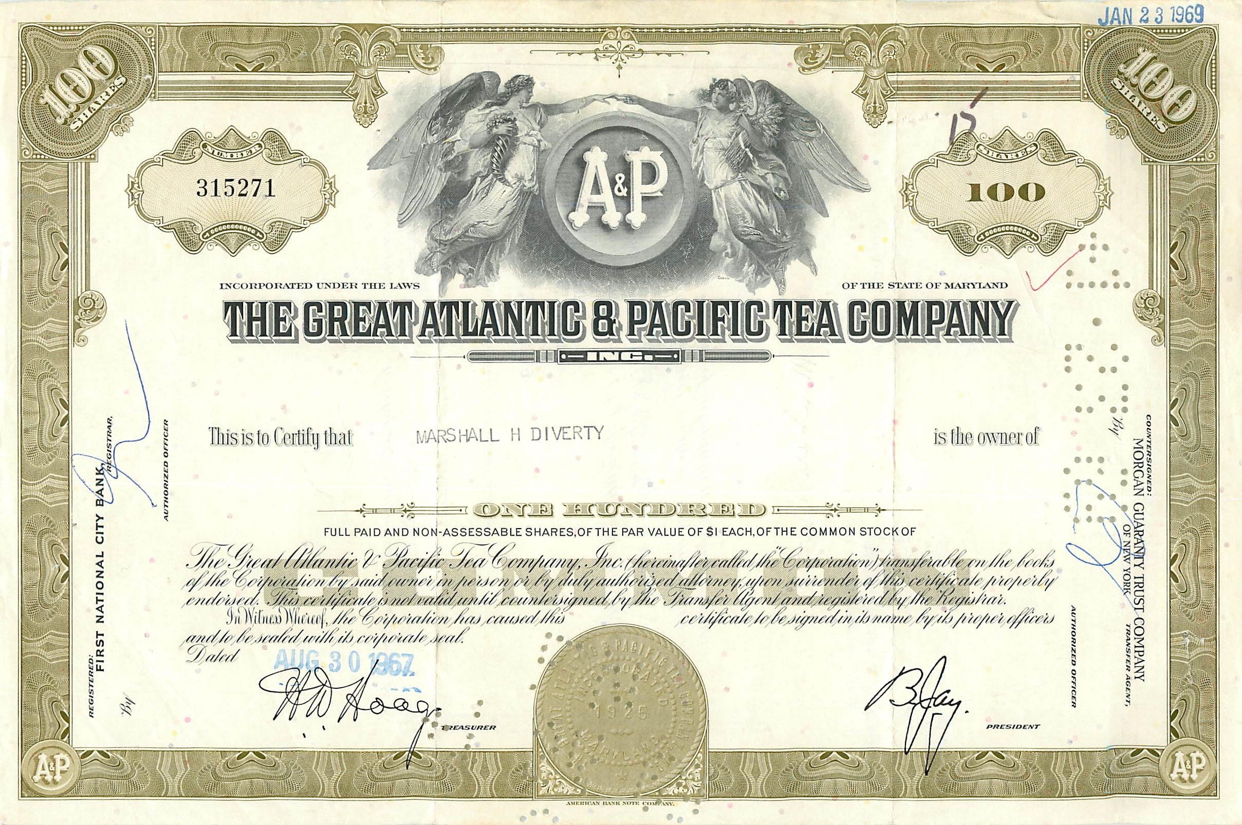 Coupon Share Action The Great Atlantic & Pacific Tea Company Ange Angel Femme