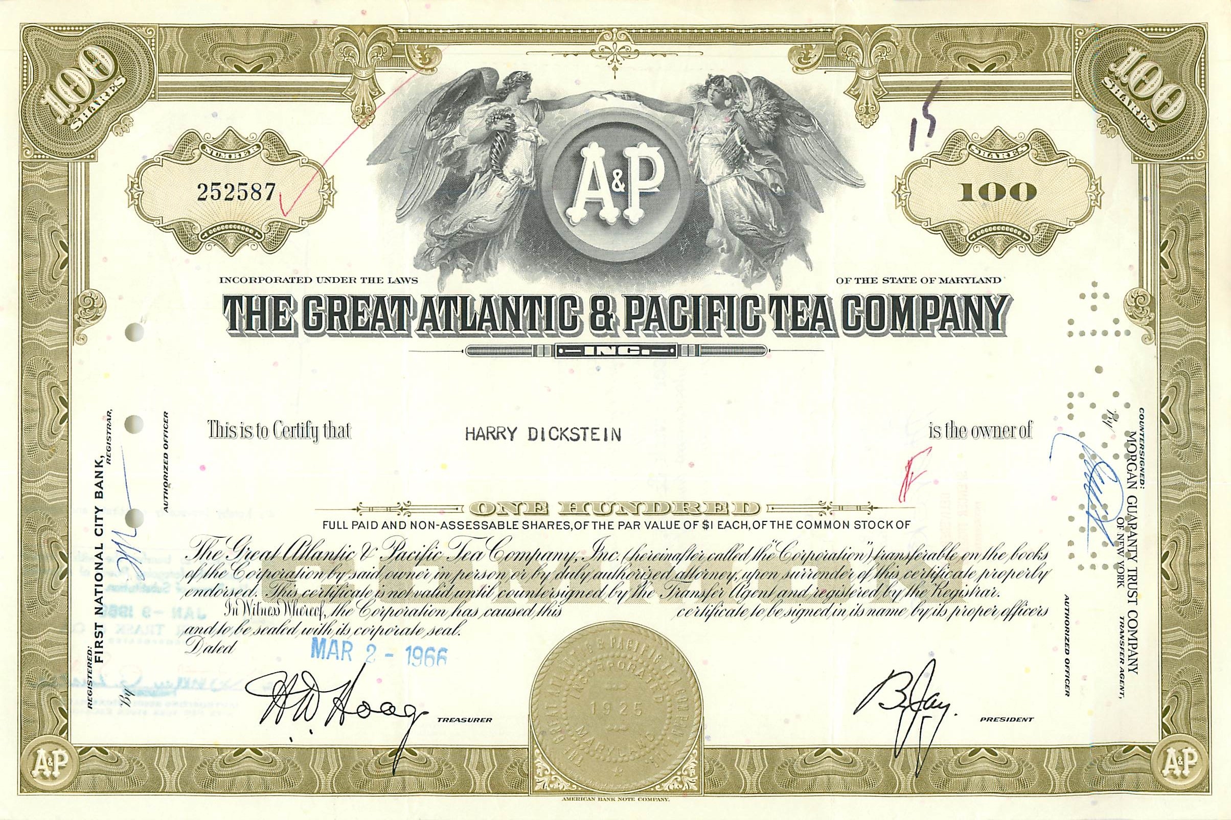 Coupon Share Action The Great Atlantic & Pacific Tea Company Ange Angel Femme