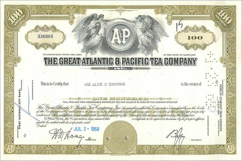 Coupon Share Action The Great Atlantic & Pacific Tea Company Ange Angel Femme