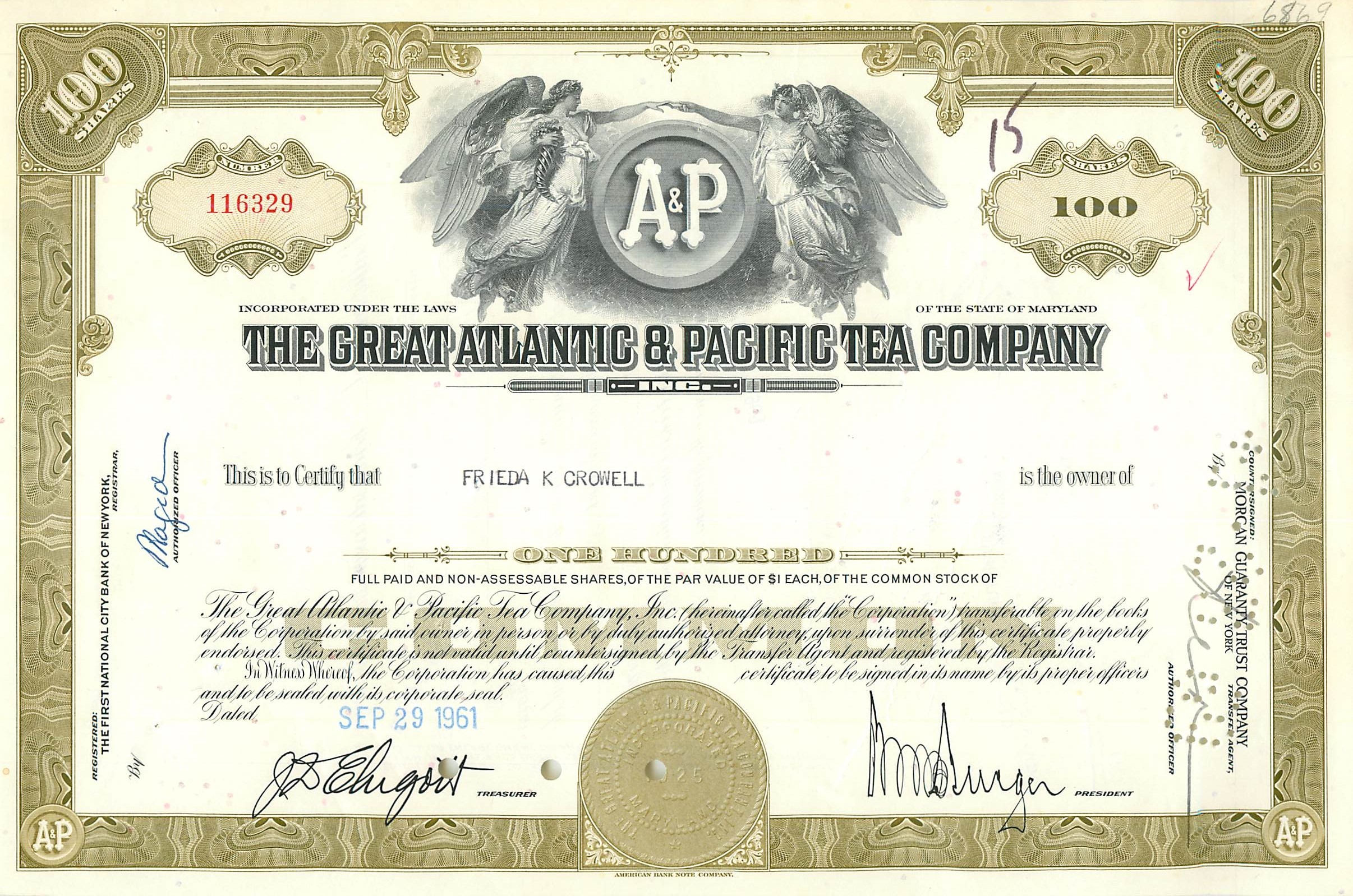 Coupon Share Action The Great Atlantic & Pacific Tea Company Ange Angel Femme
