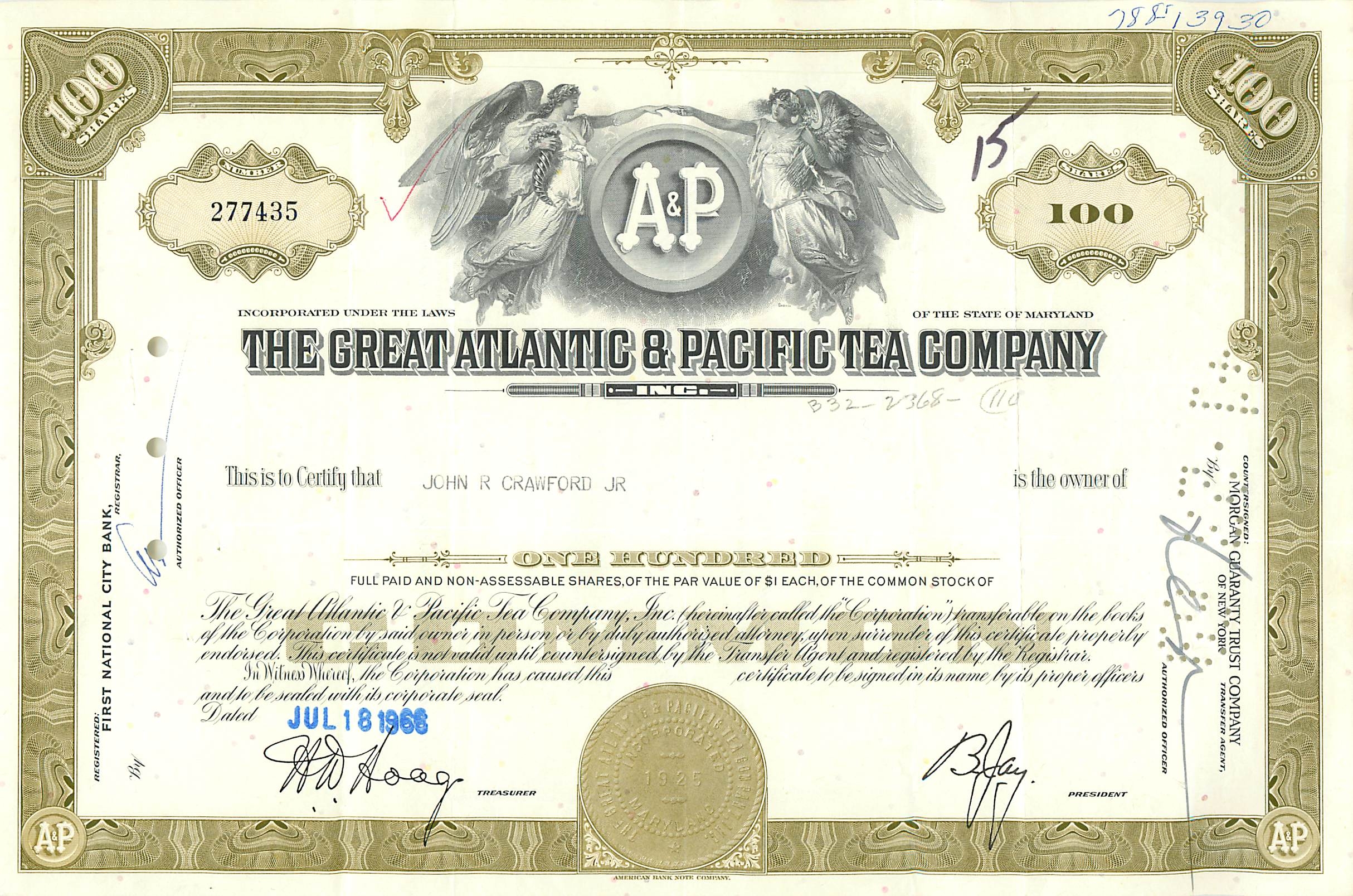 Coupon Share Action The Great Atlantic & Pacific Tea Company Ange Angel Femme